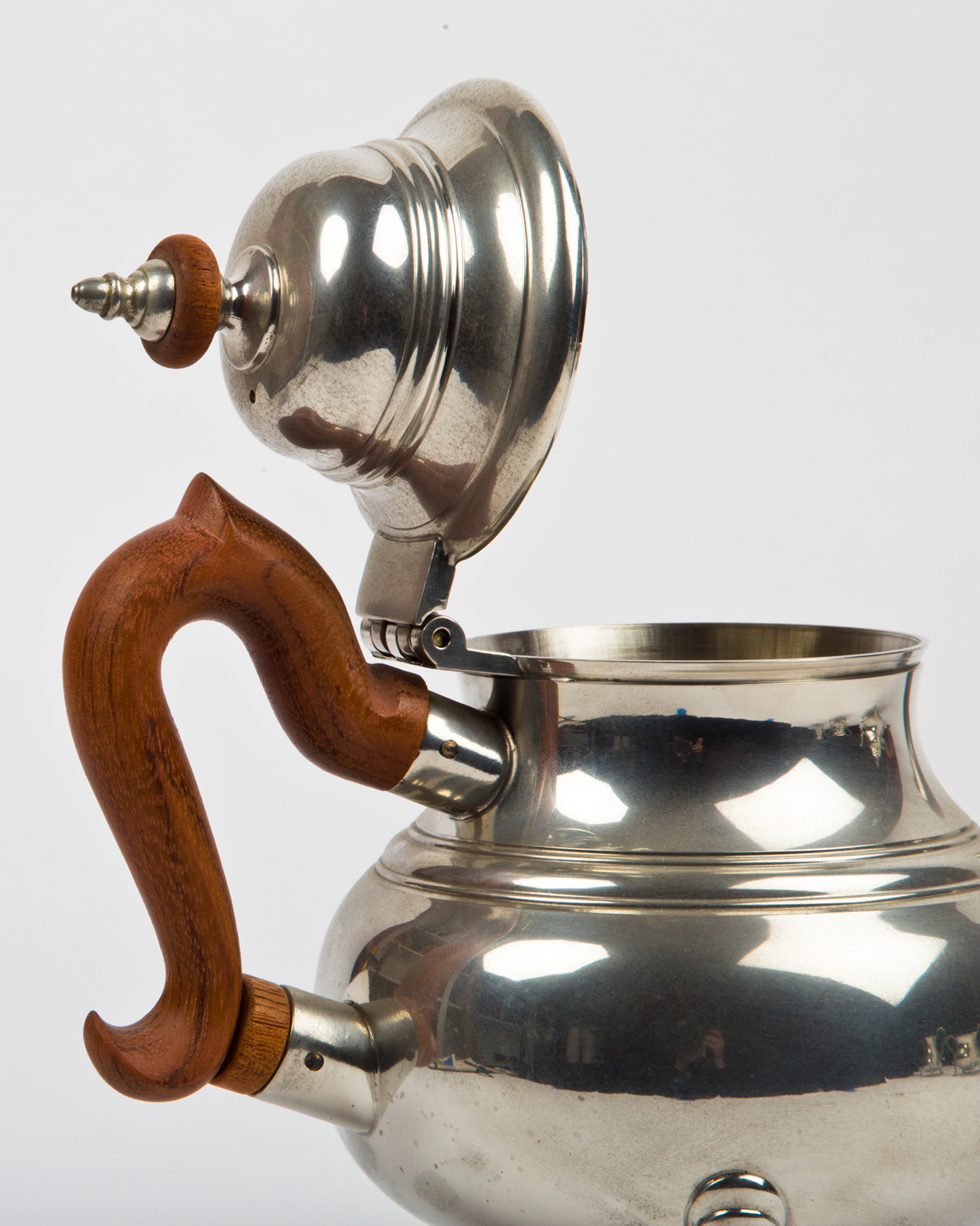 Kirk Steiff  "Williamsburg" Pewter Tea Set