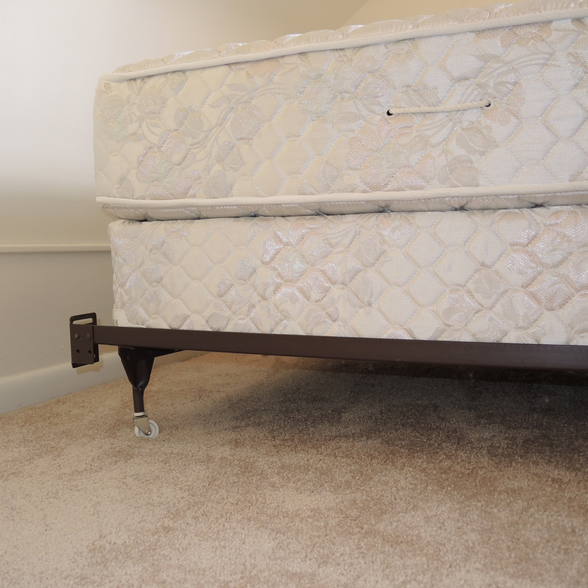 Full Size Mattress and Box Springs Set with Bed Frame