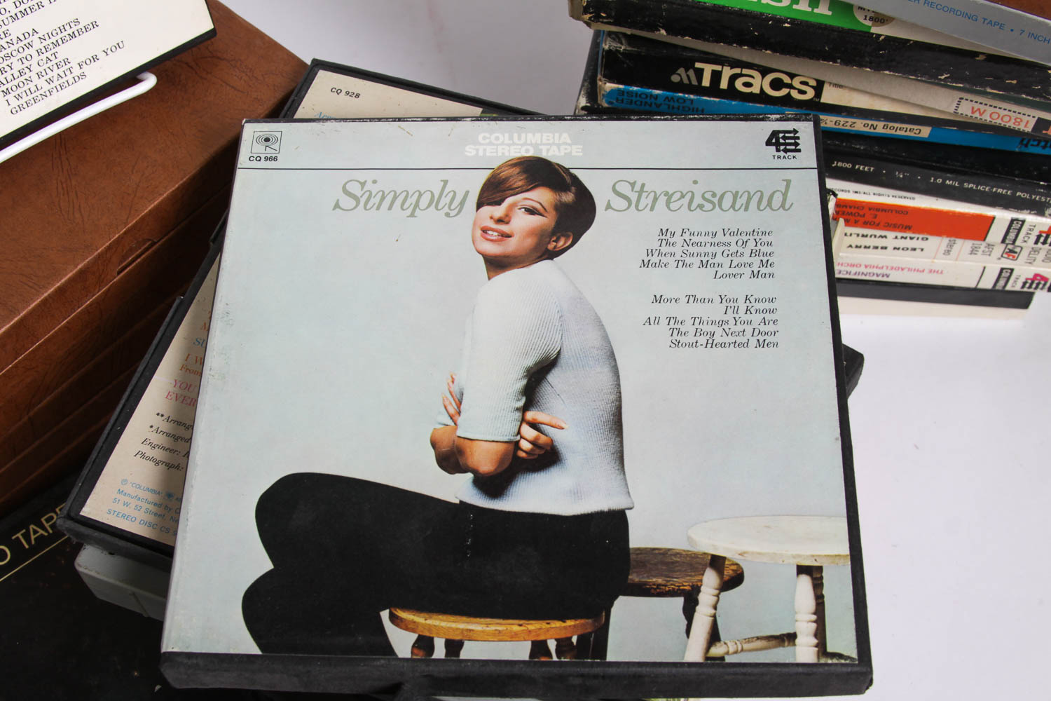 Vintage Reel-To-Reel Tapes Including Simon & Garfunkel and More