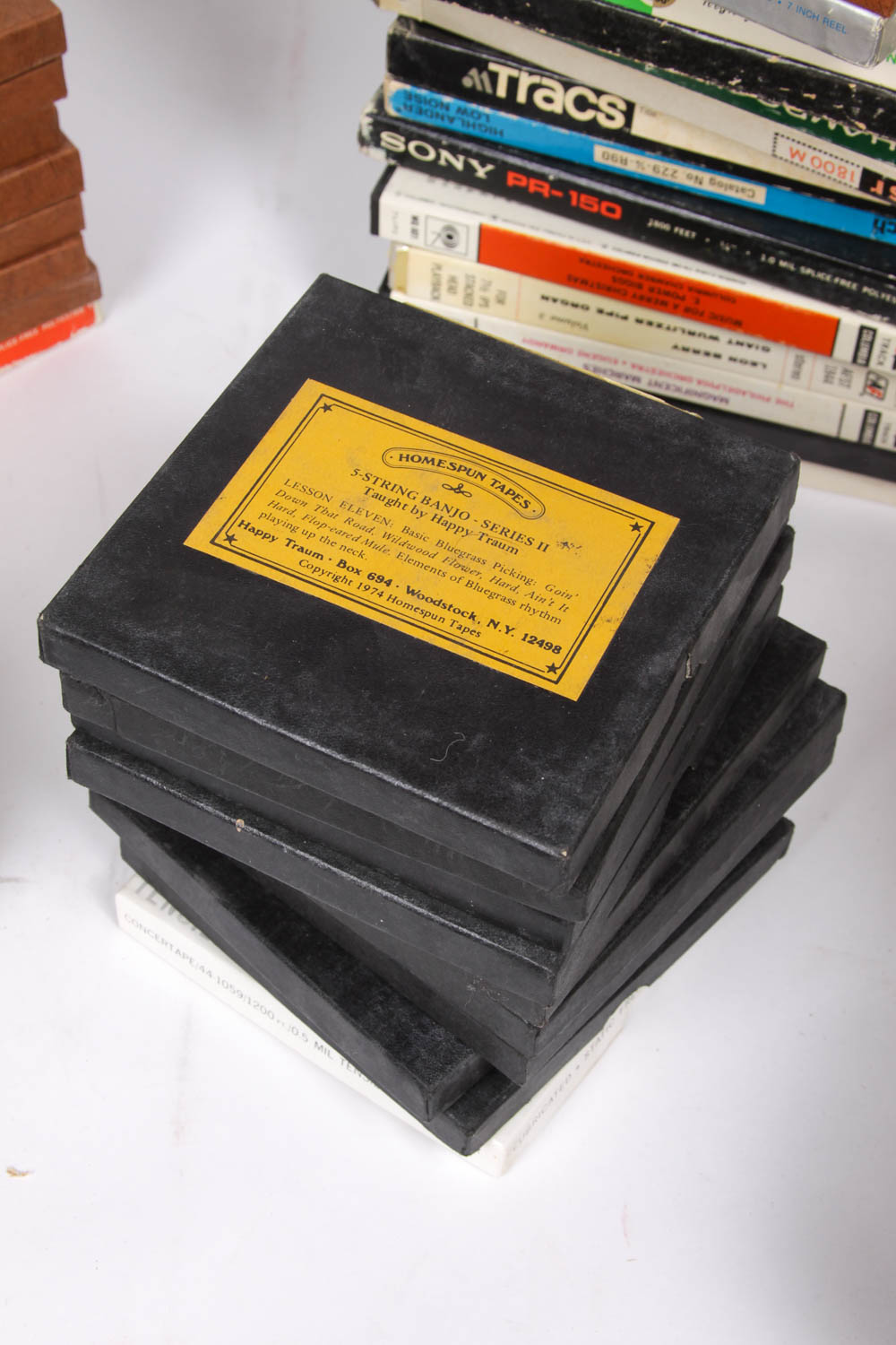 Vintage Reel-To-Reel Tapes Including Simon & Garfunkel and More