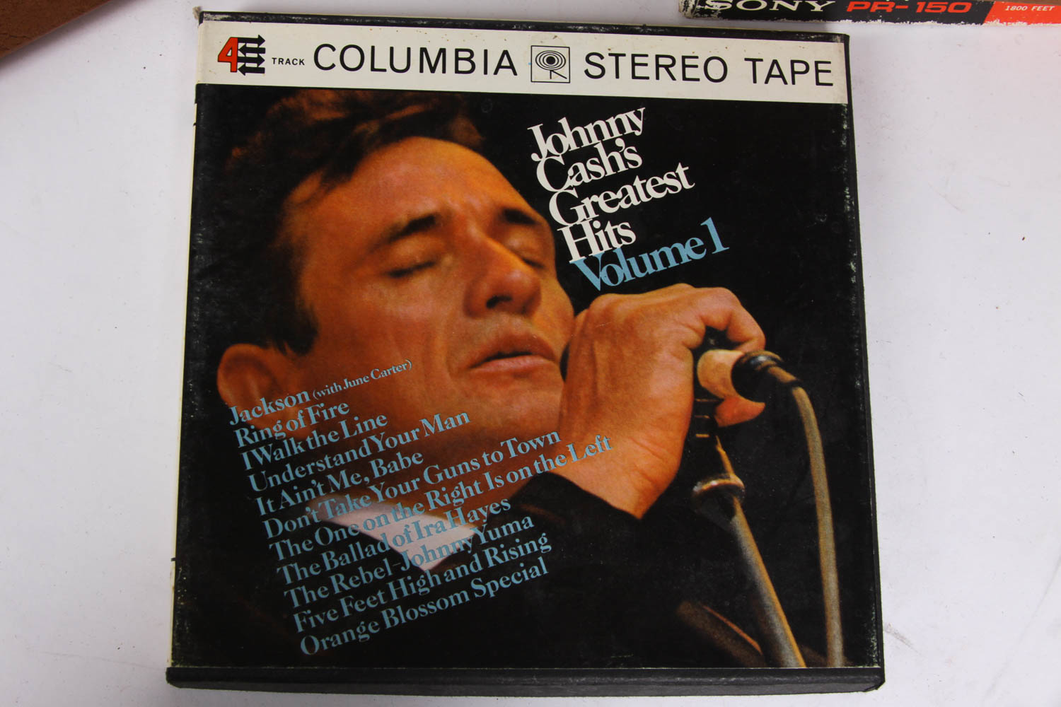 Vintage Reel-To-Reel Tapes Including Simon & Garfunkel and More