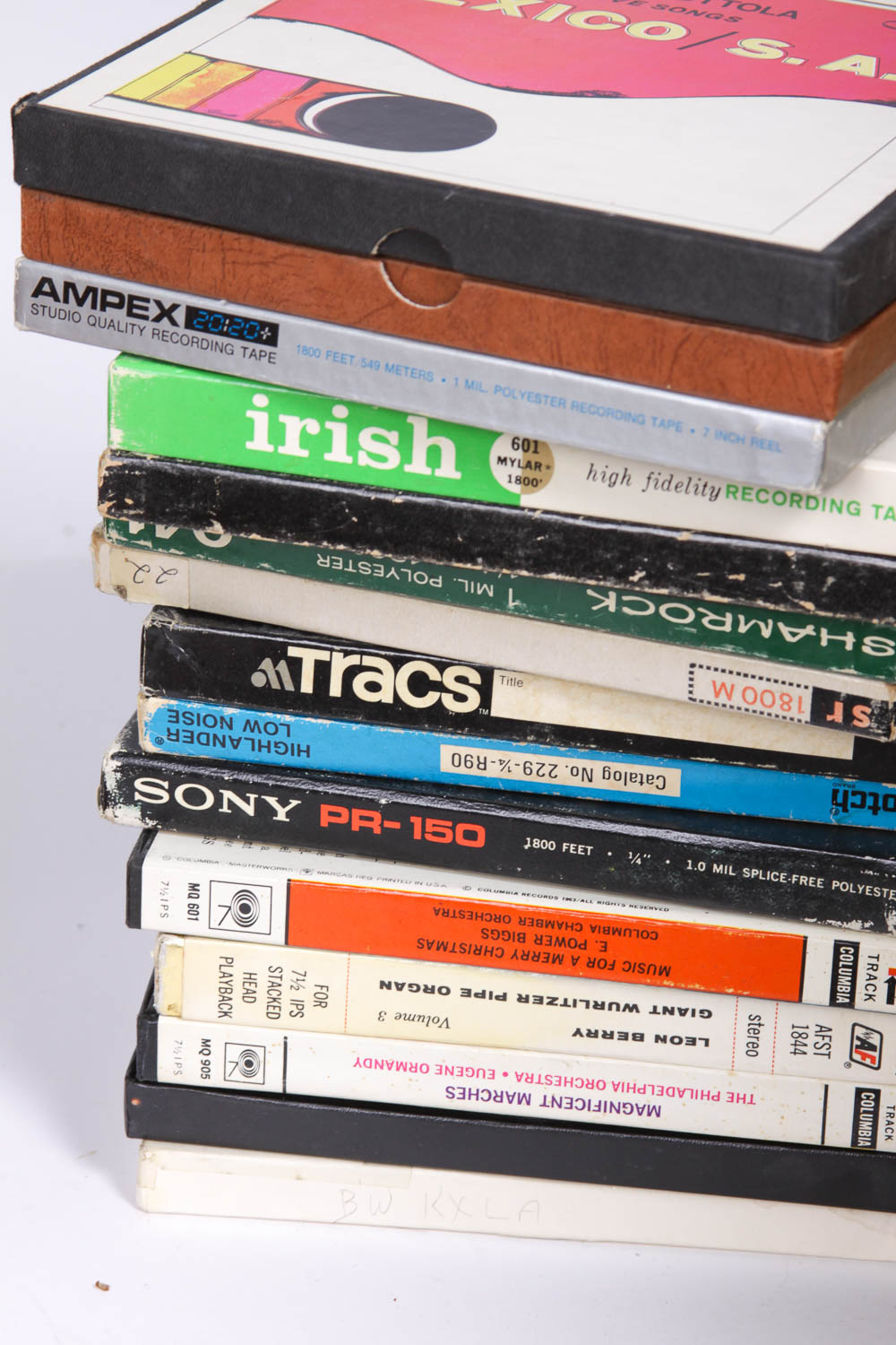 Vintage Reel-To-Reel Tapes Including Simon & Garfunkel and More