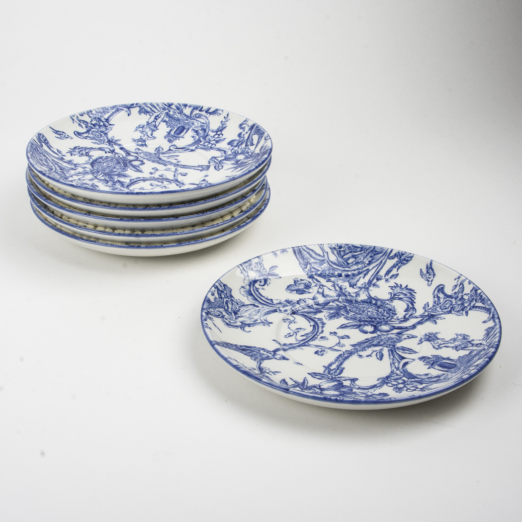 Spode English China "Williamsburg Provincial Garden"