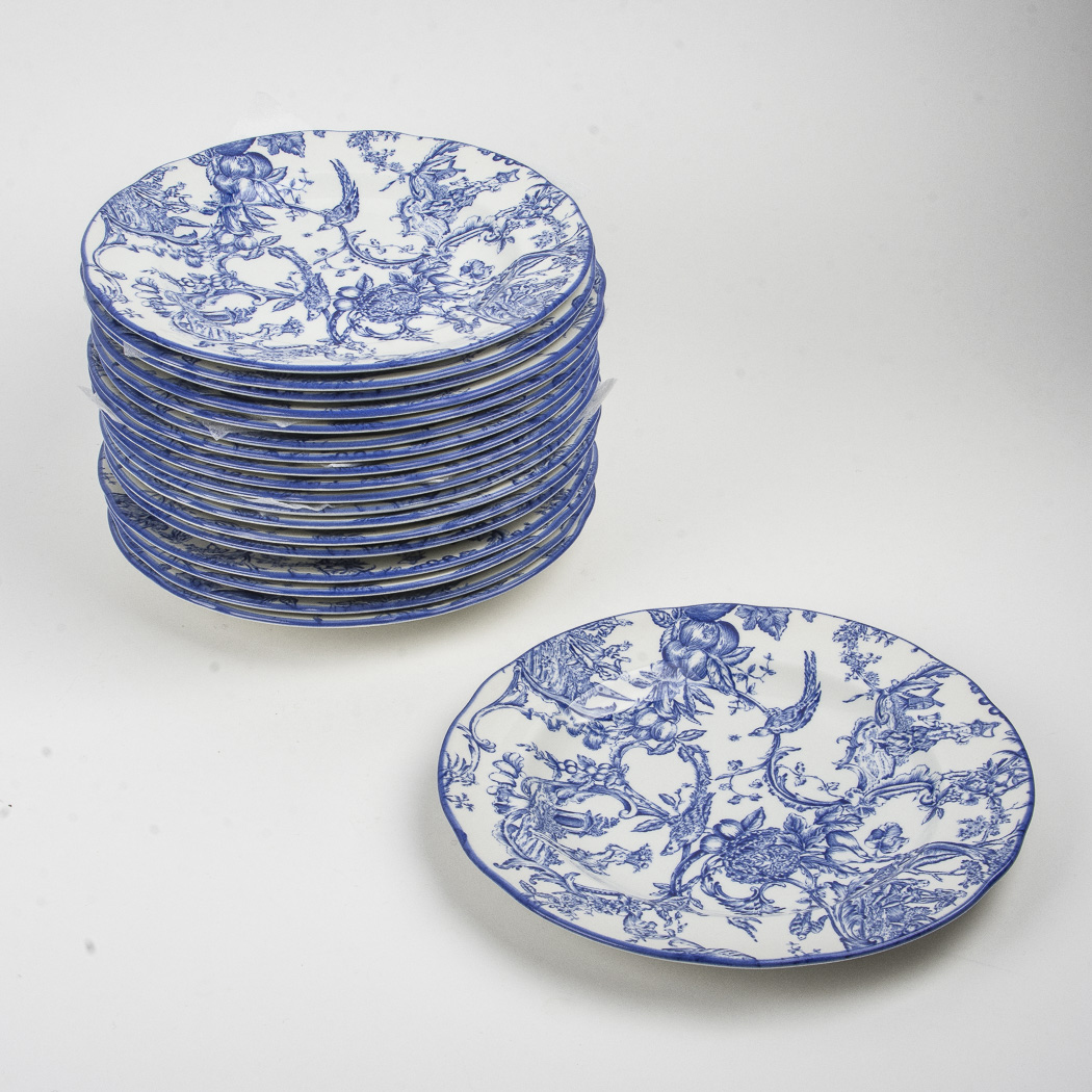 Spode English China "Williamsburg Provincial Garden"