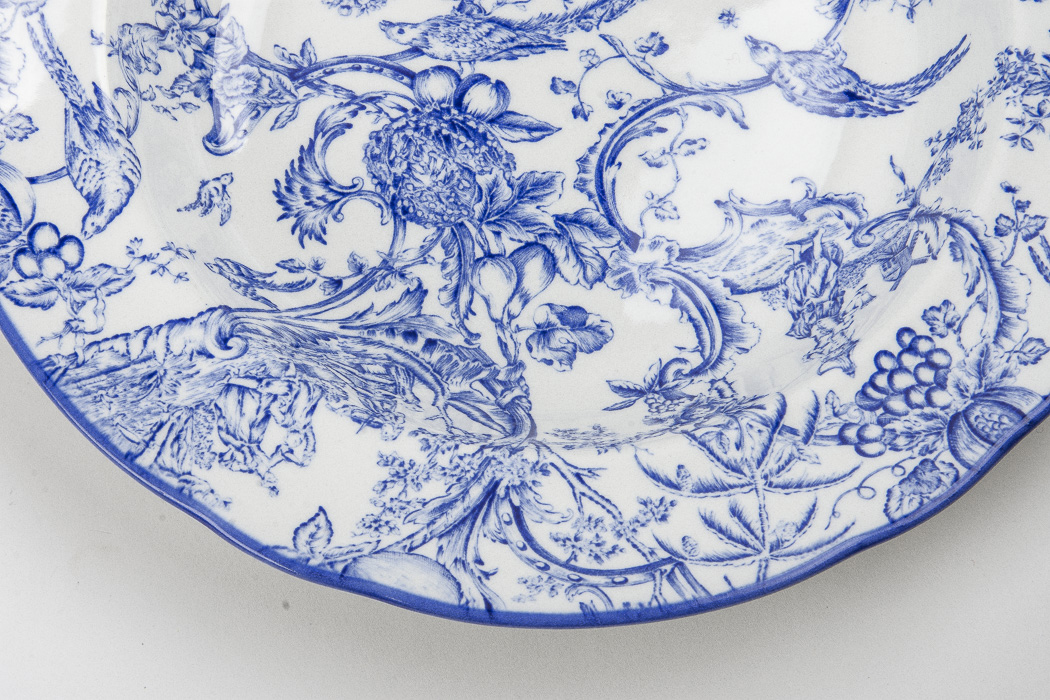 Spode English China "Williamsburg Provincial Garden"