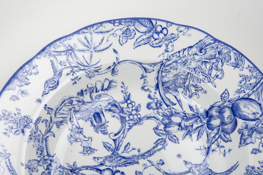 Spode English China "Williamsburg Provincial Garden"