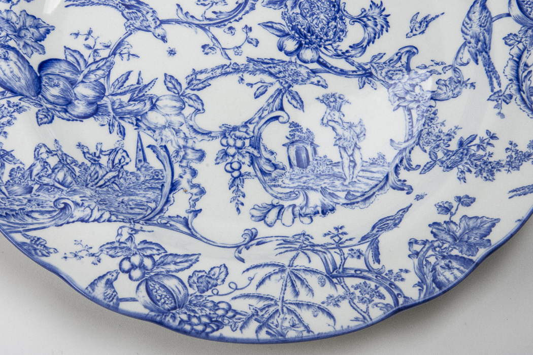 Spode English China "Williamsburg Provincial Garden"