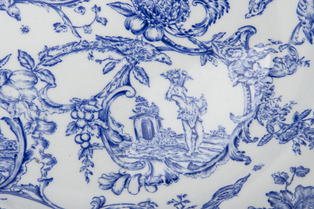 Spode English China "Williamsburg Provincial Garden"