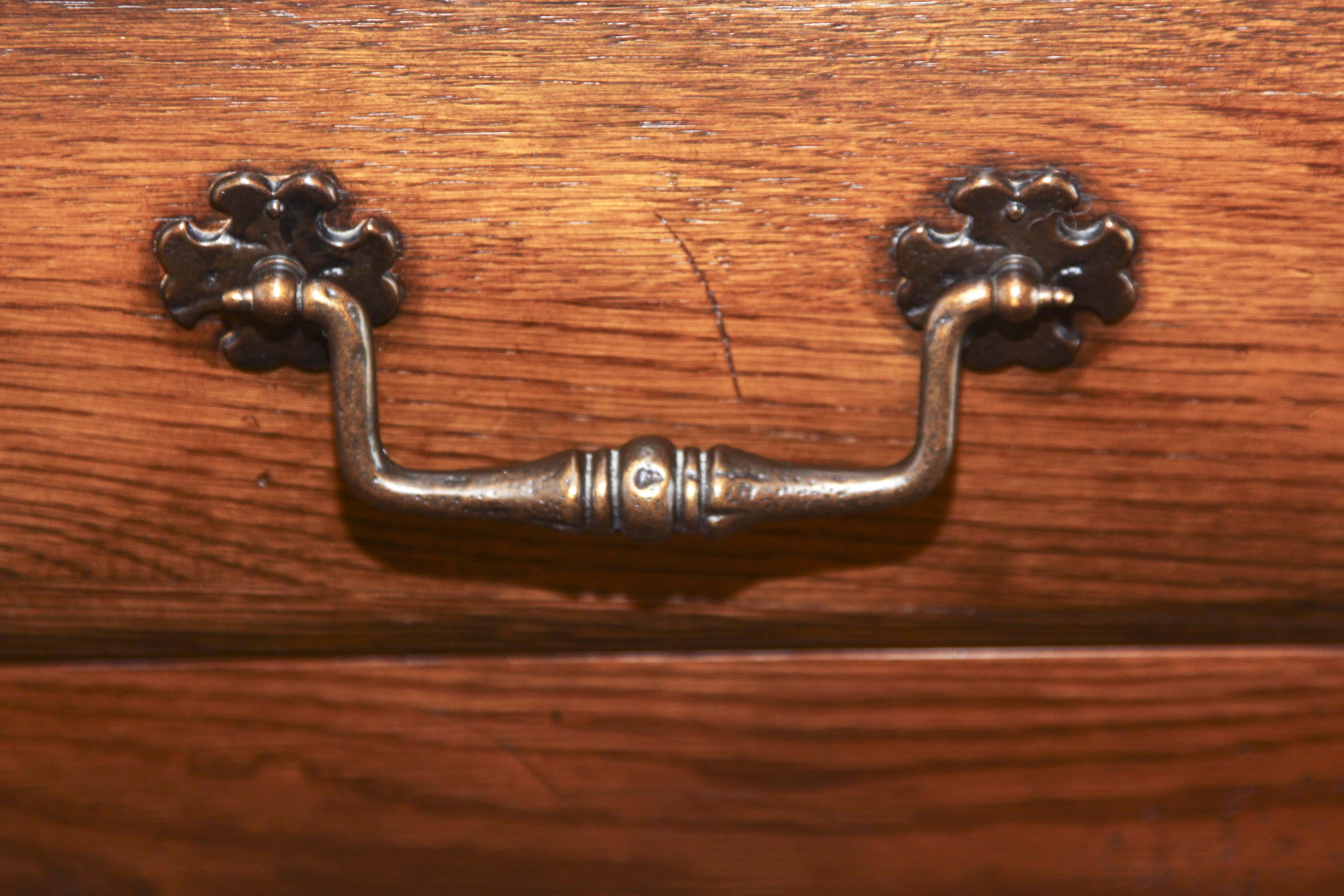 Henredon Sideboard with Metal Baker's Rack