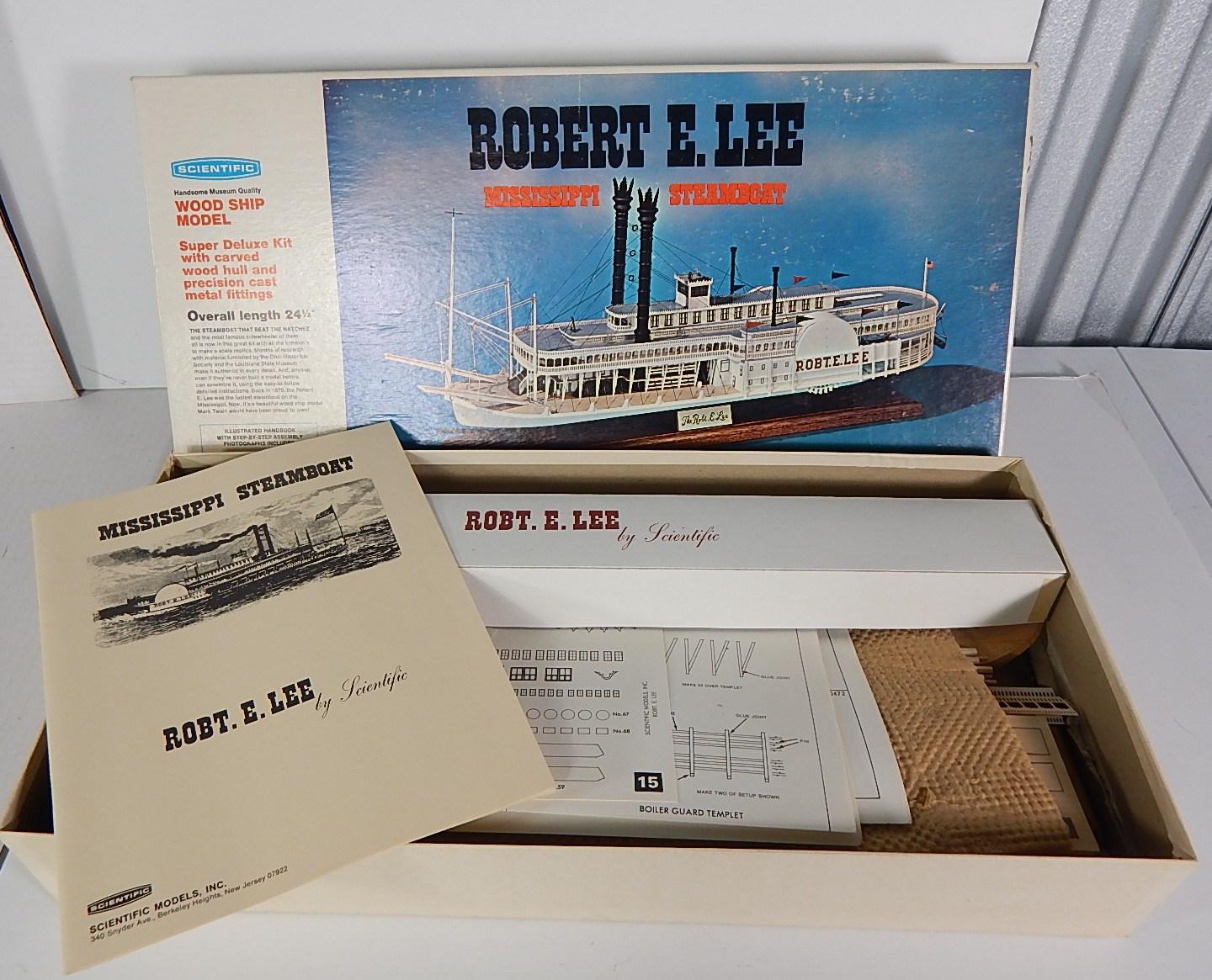 1972 Robt. E. Lee Ship Model Kit
