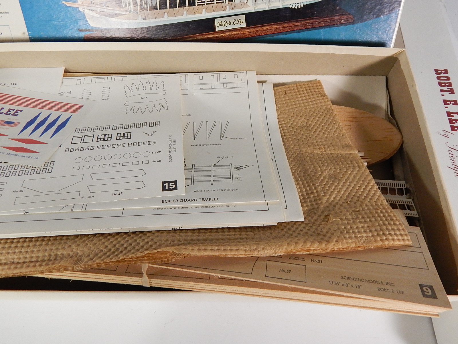 1972 Robt. E. Lee Ship Model Kit