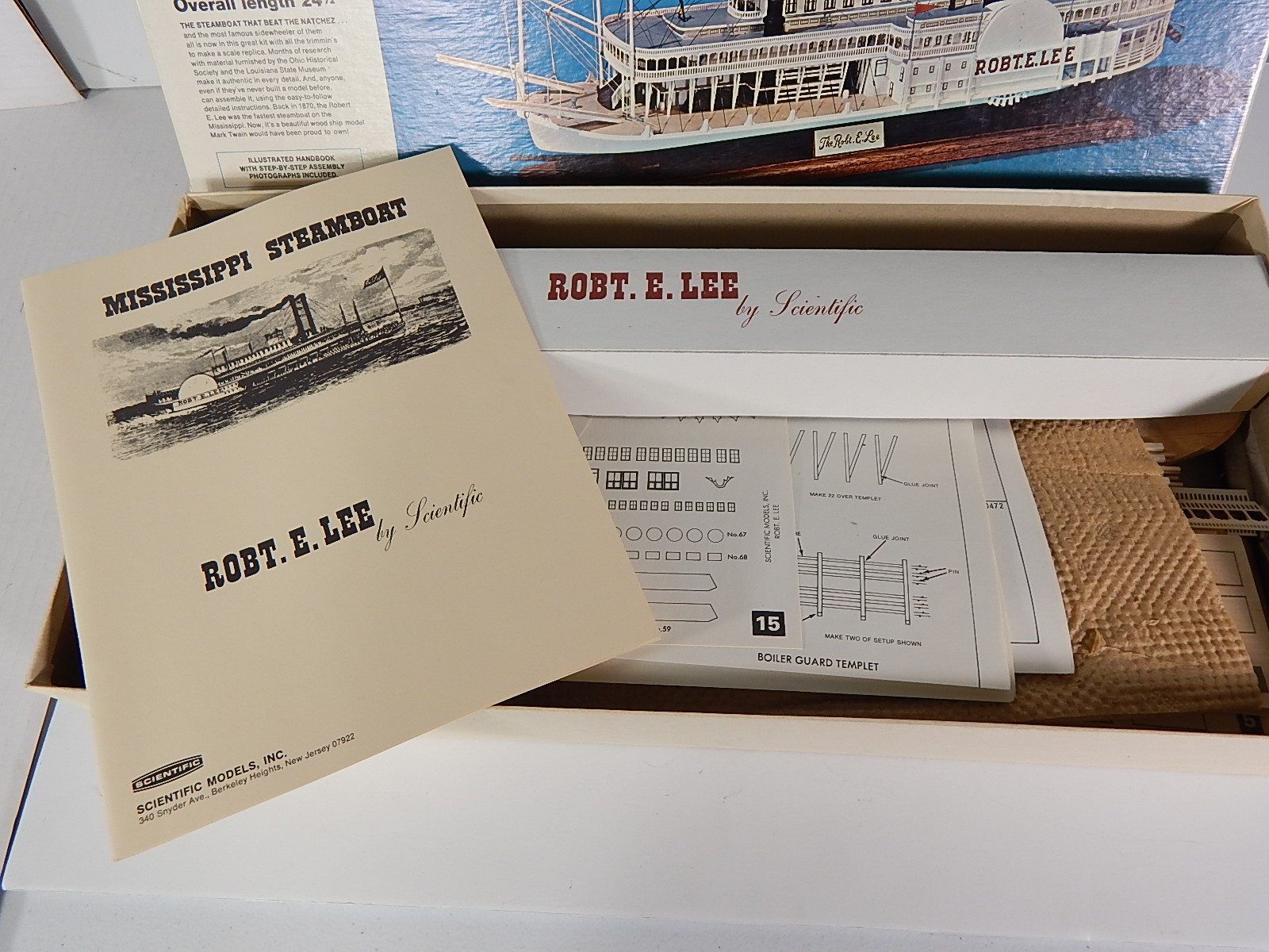1972 Robt. E. Lee Ship Model Kit
