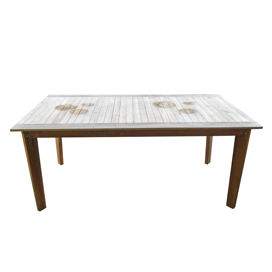 Zuo Modern Nautical Outdoor Dining Table