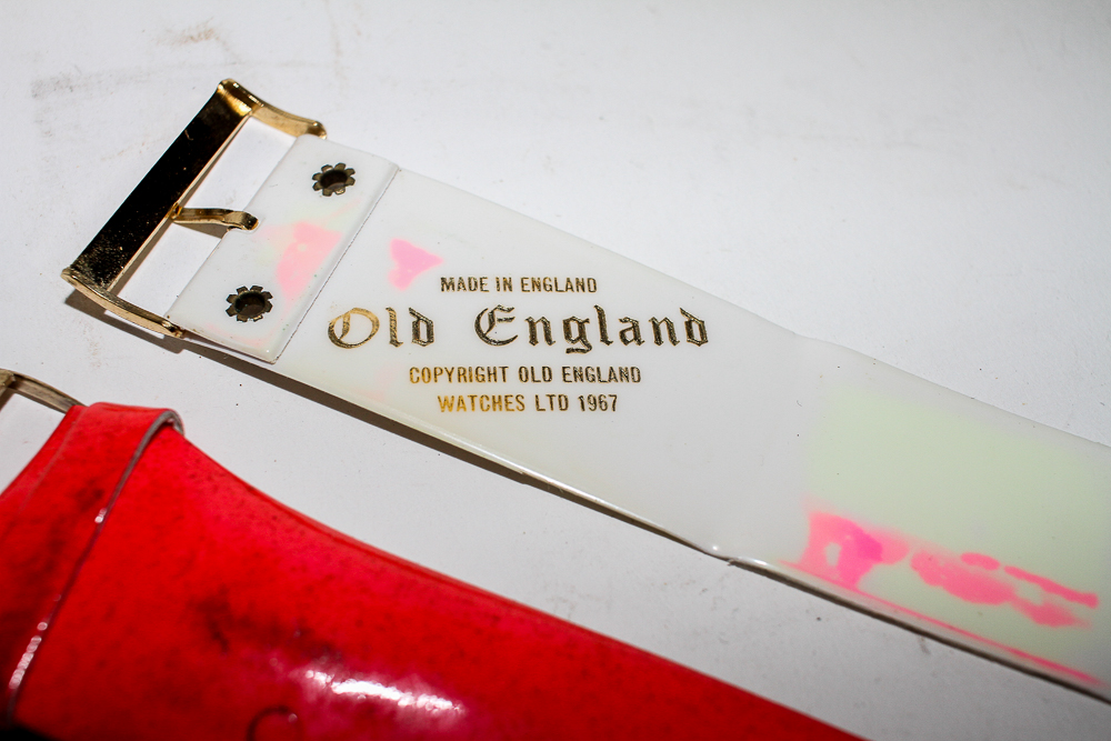 Vintage Old England "Flower" Wrist Watch