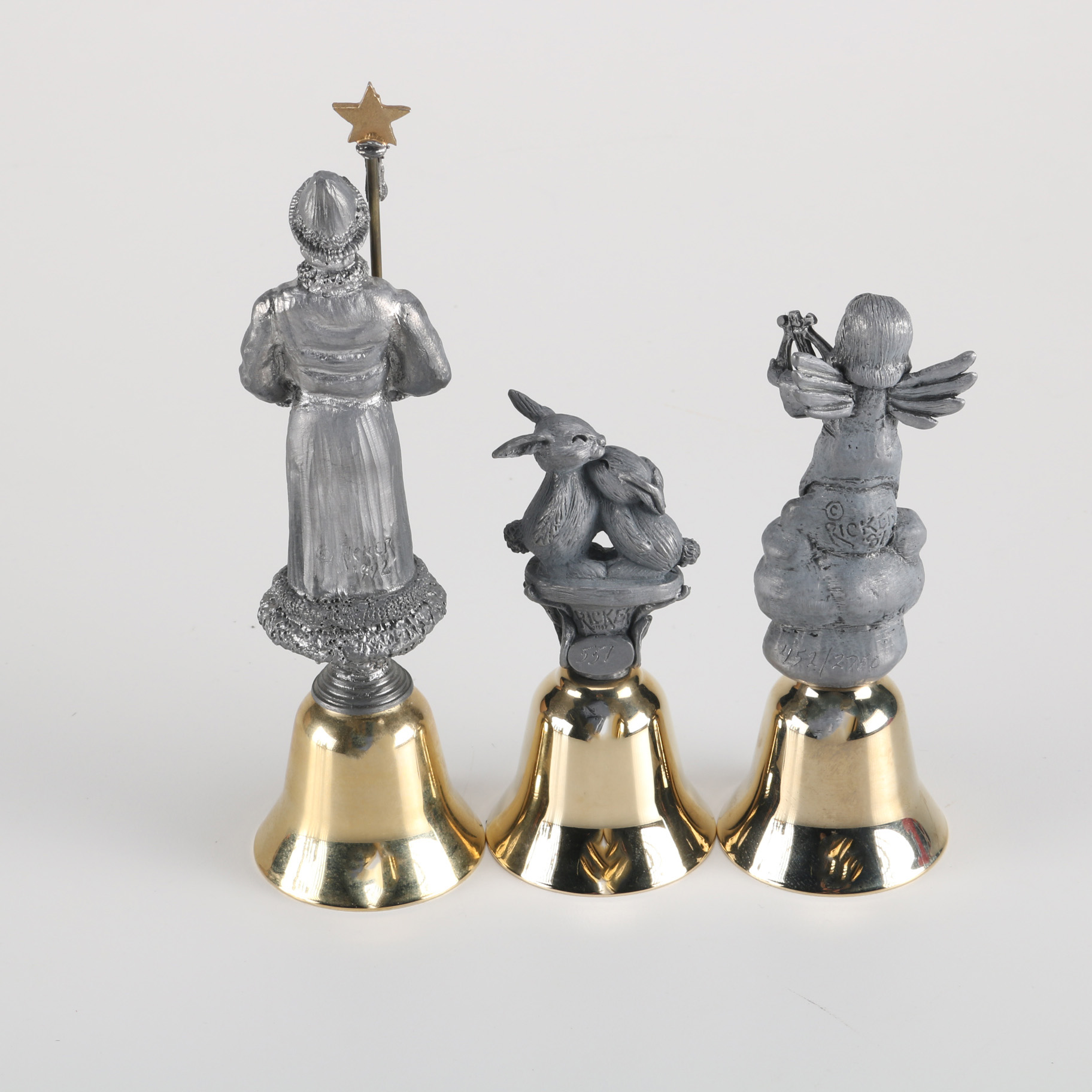 Michael Ricker Pewter Bell Collection