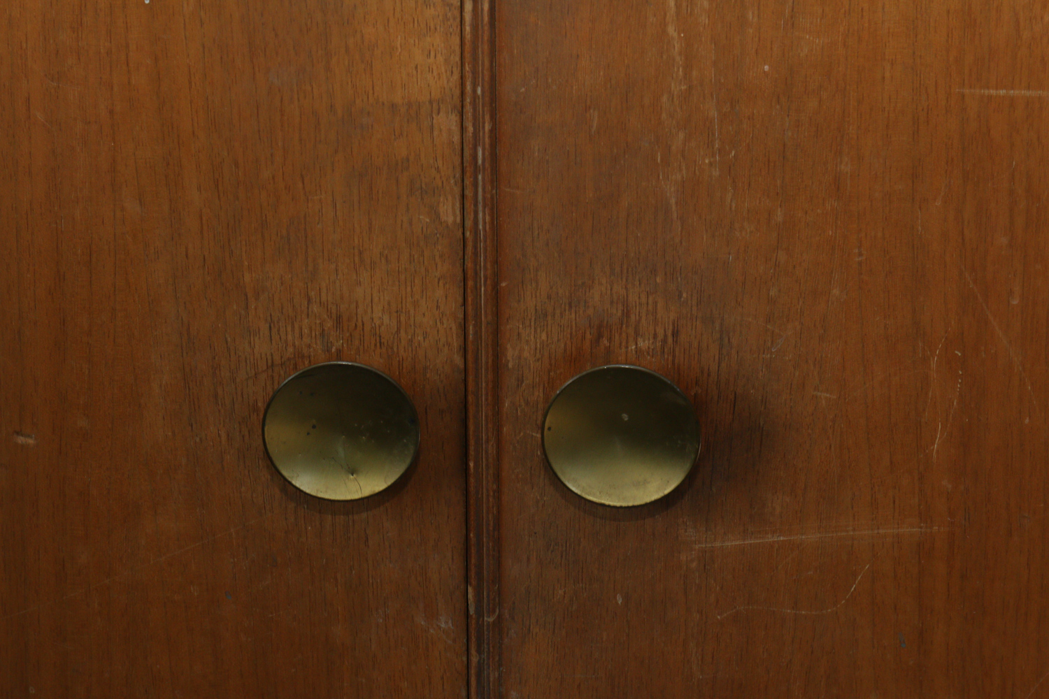 Vintage Cedar-Lined Wardrobe with Hunting Equipment
