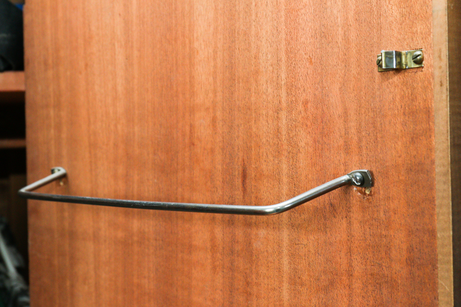 Vintage Cedar-Lined Wardrobe with Hunting Equipment