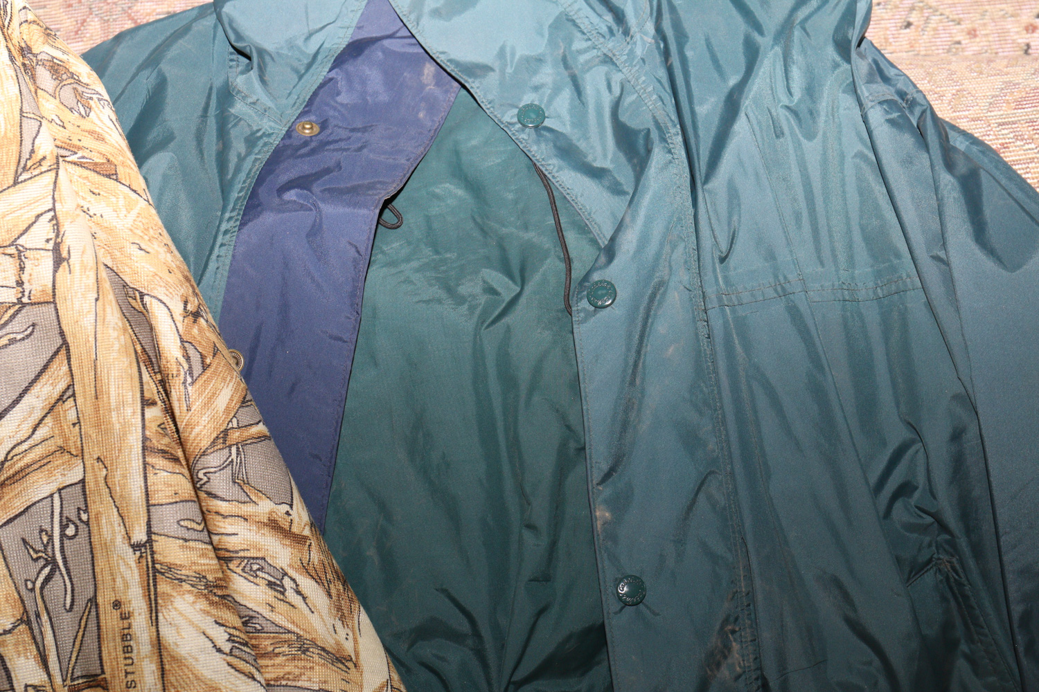 Vintage Cedar-Lined Wardrobe with Hunting Equipment