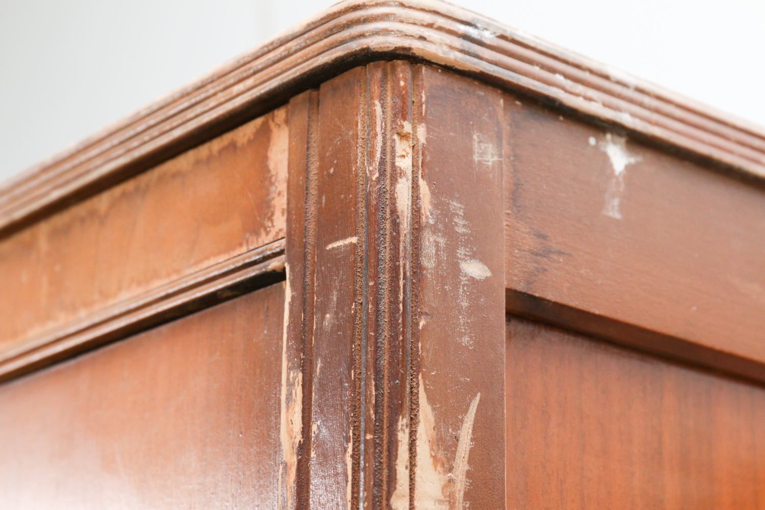 Vintage Cedar-Lined Wardrobe with Hunting Equipment