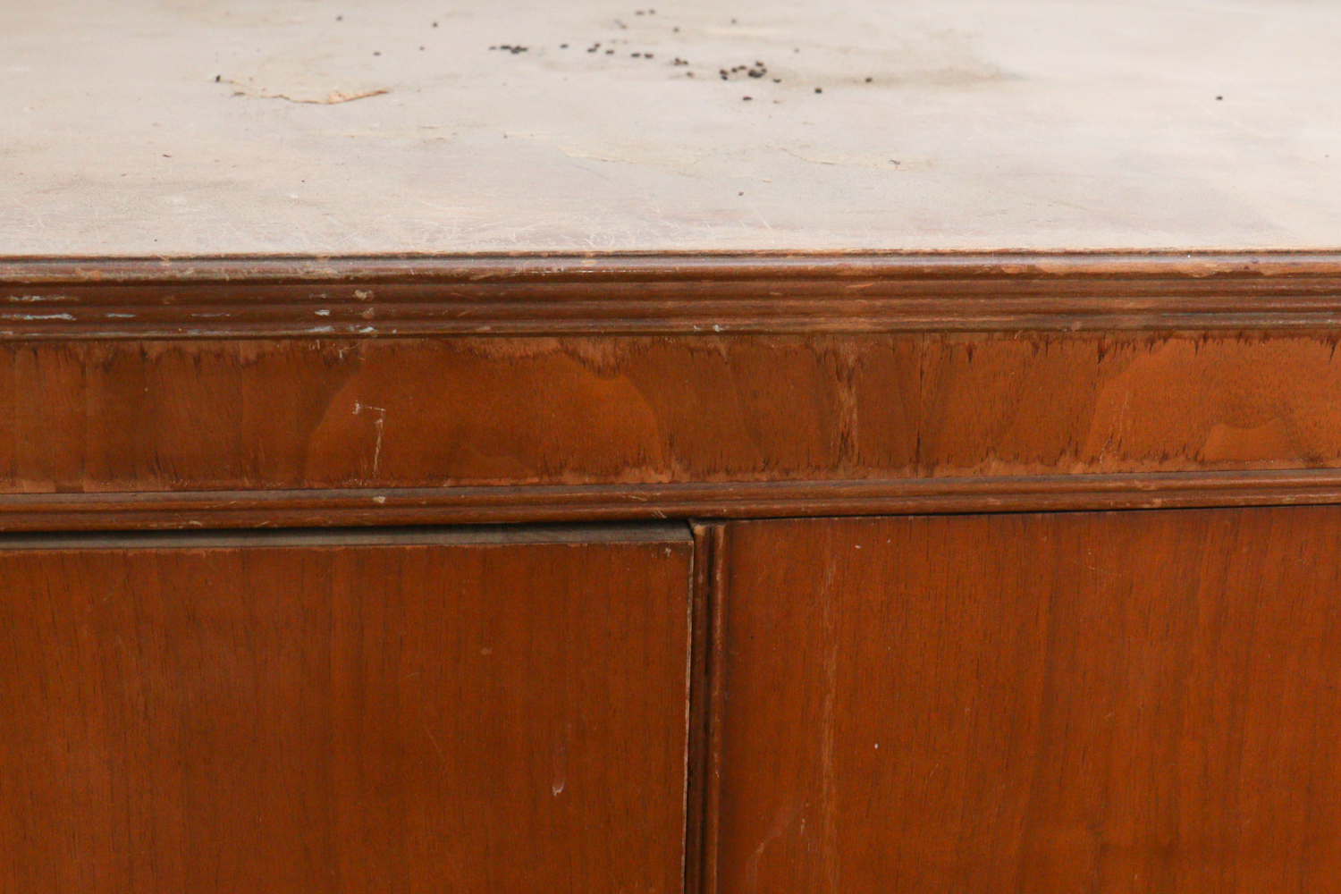 Vintage Cedar-Lined Wardrobe with Hunting Equipment