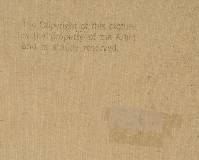 Warren T. Mansfield Original Oil Painting on Canvas