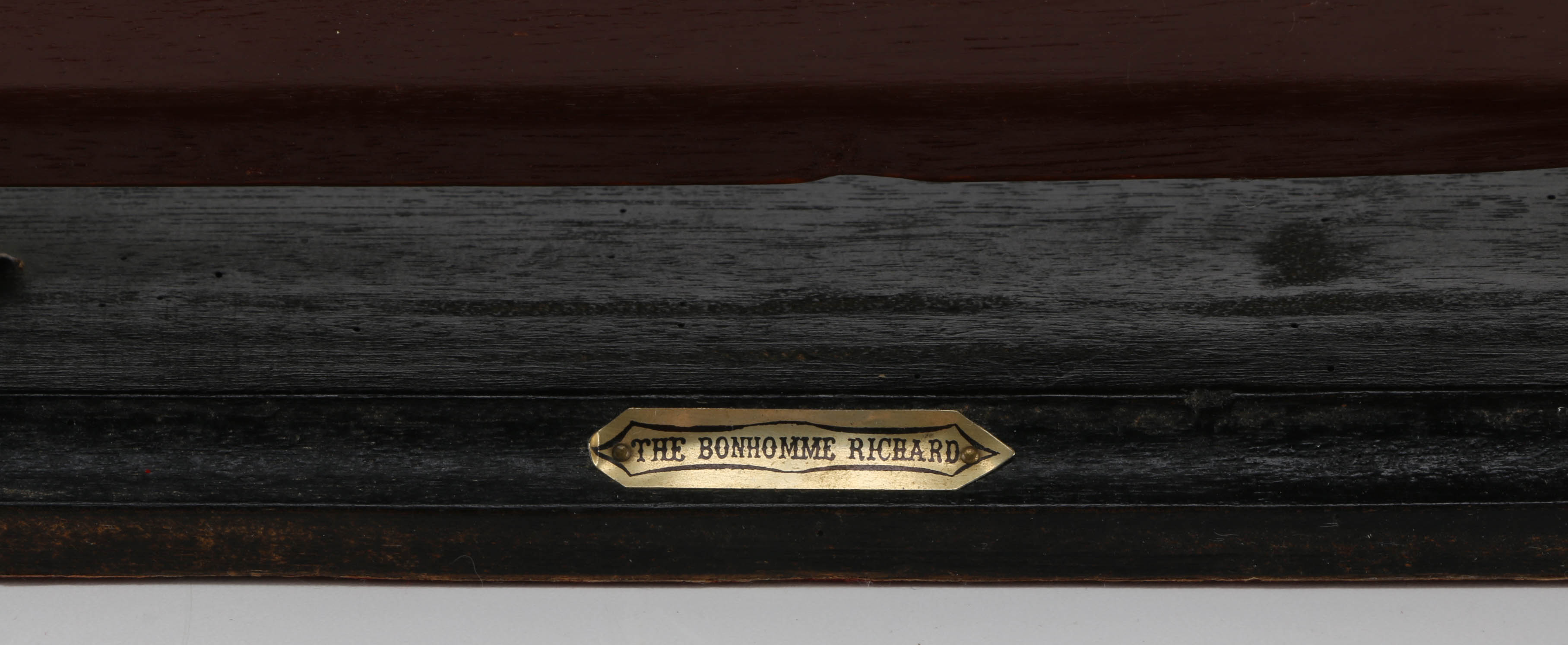 Model Ship of "USS Bonhomme Richard"