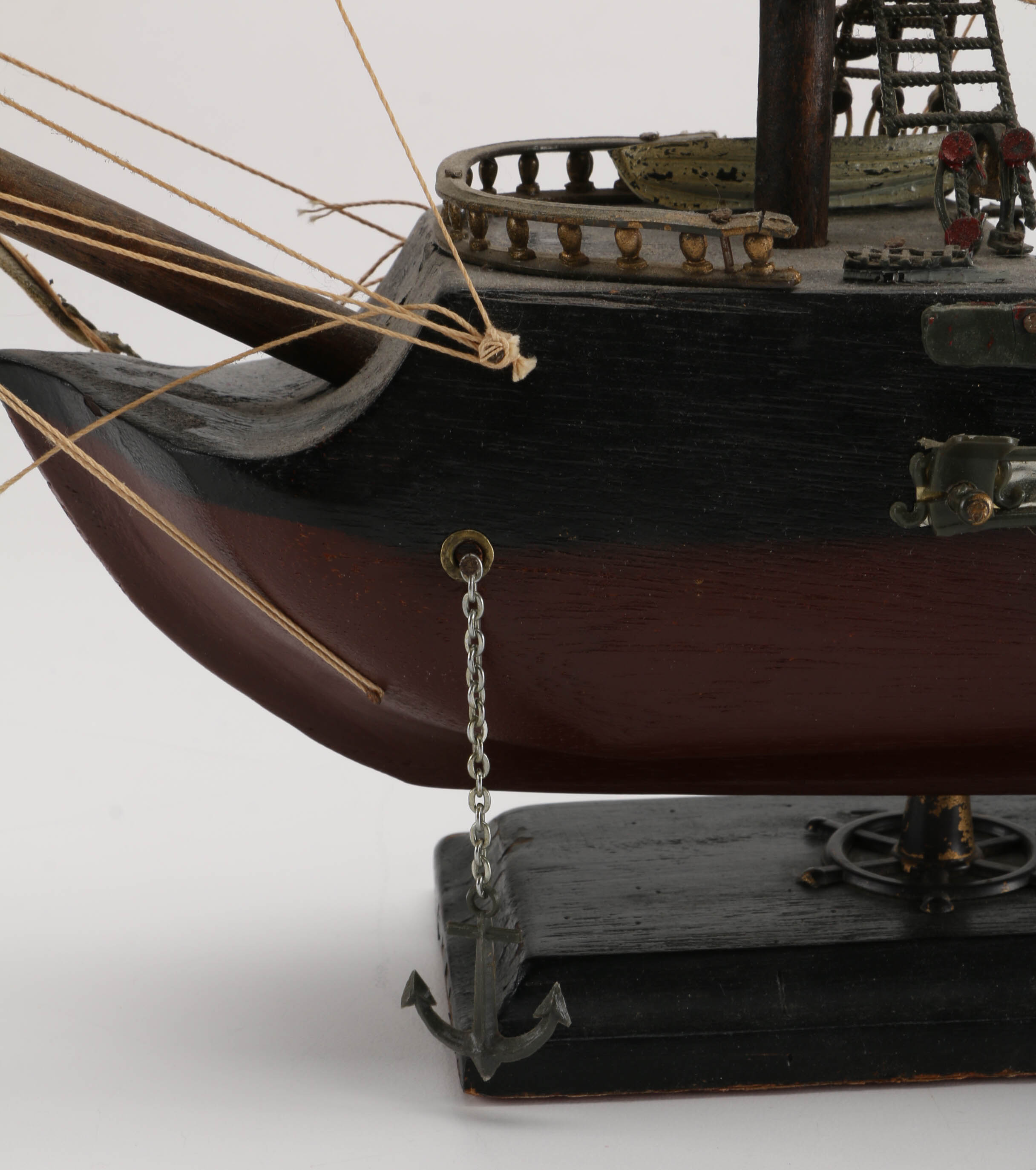 Model Ship of "USS Bonhomme Richard"