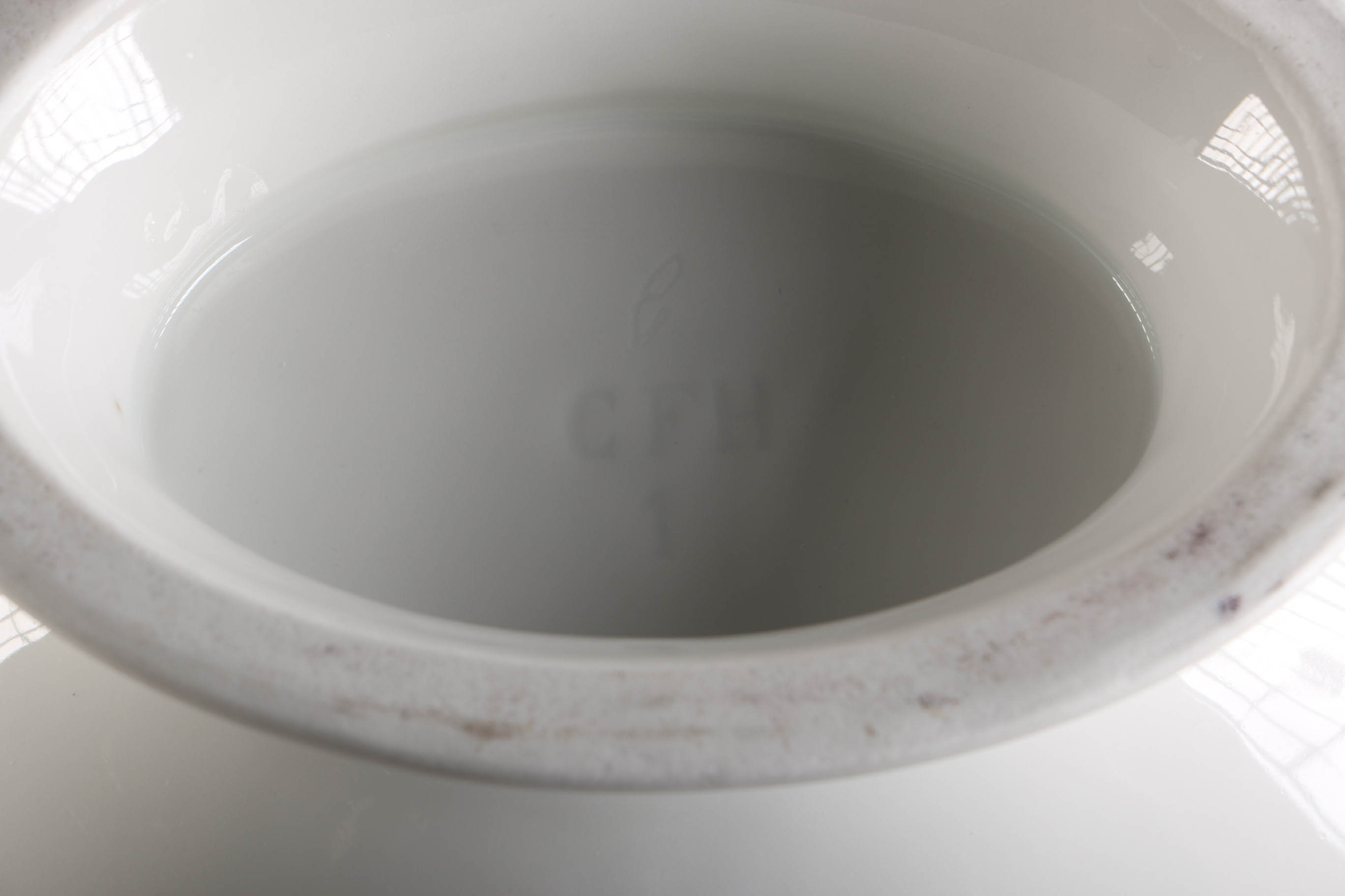 Circa 1870 Charles Field Haviland Porcelain Soup Tureen