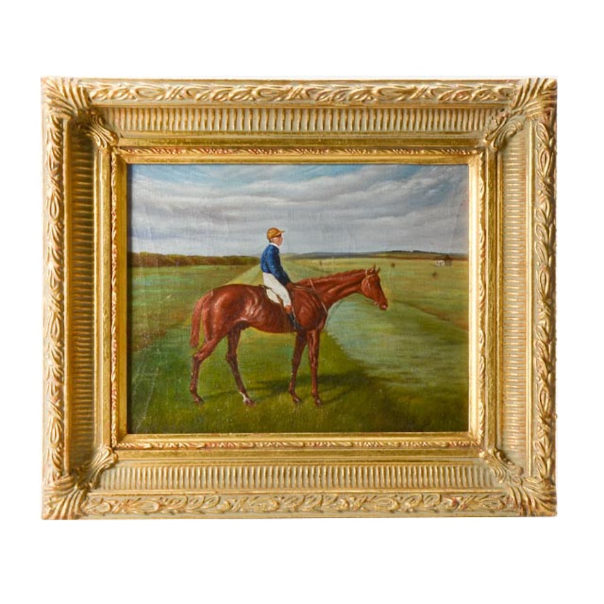 Shipley Oil Painting on Canvas of Horse