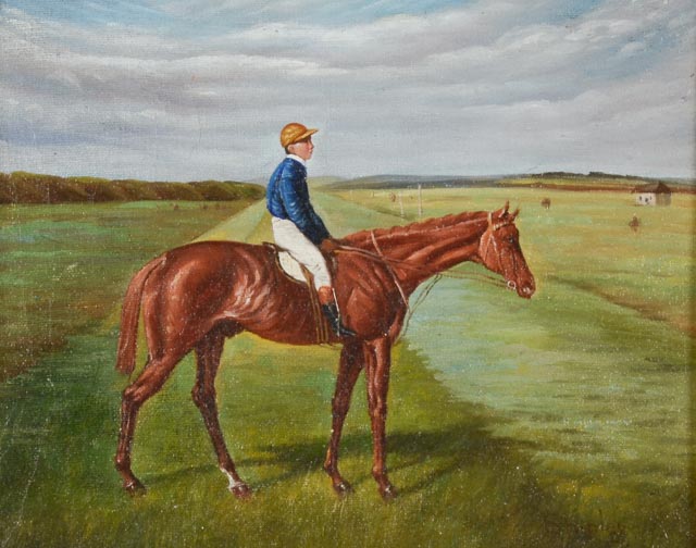Shipley Oil Painting on Canvas of Horse