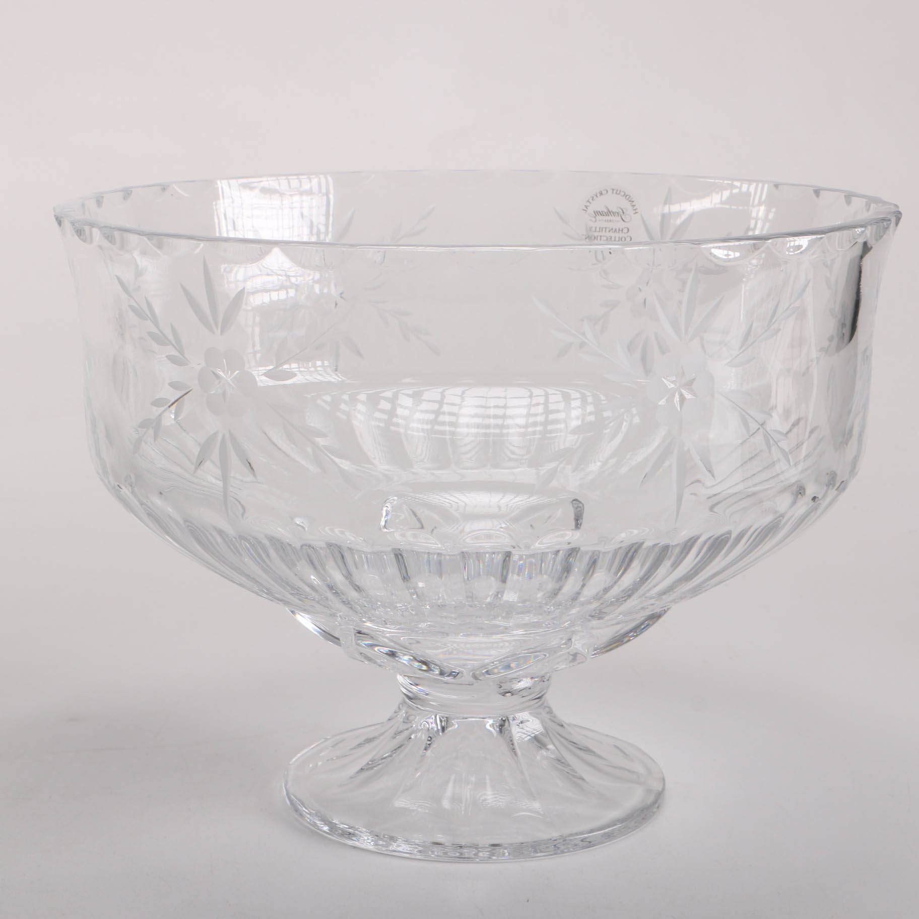 Gorham Crystal Bowl from the "Chantilly Collection"