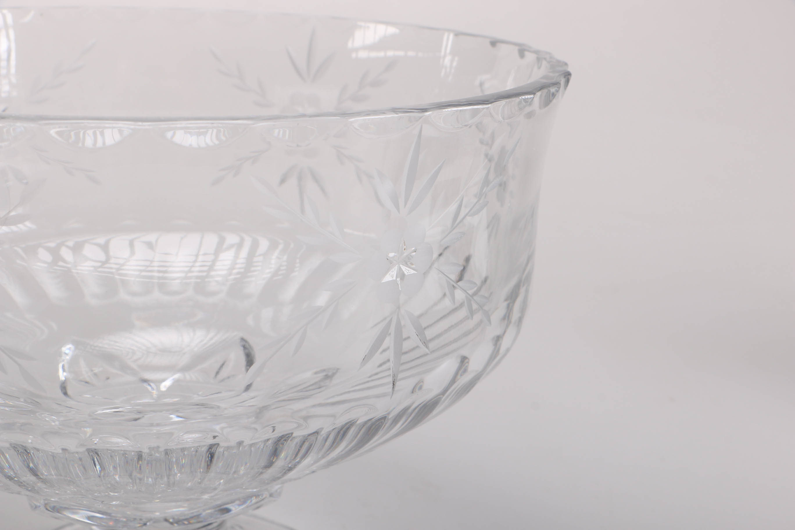 Gorham Crystal Bowl from the "Chantilly Collection"