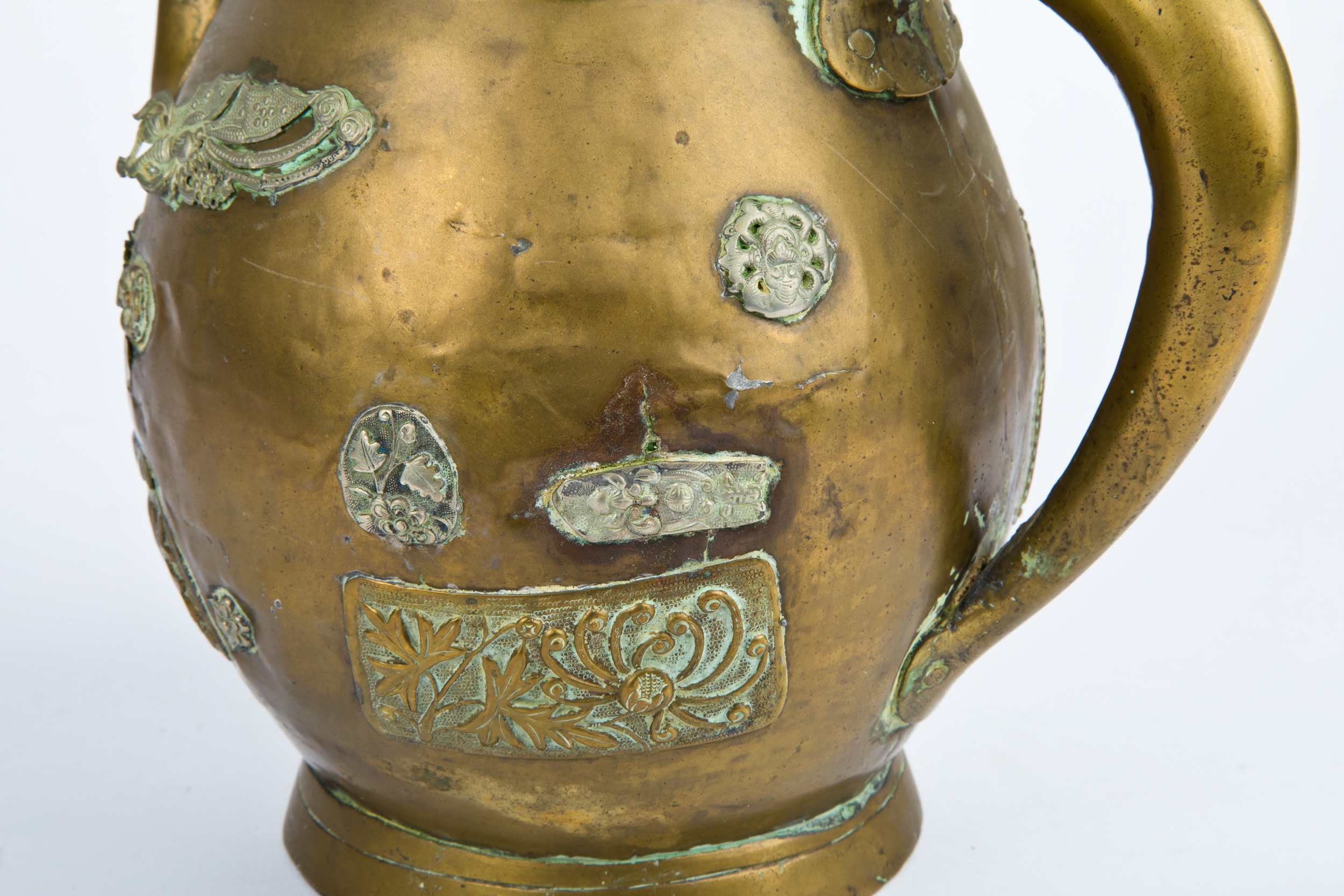 Antique Chinese Brass Teapot
