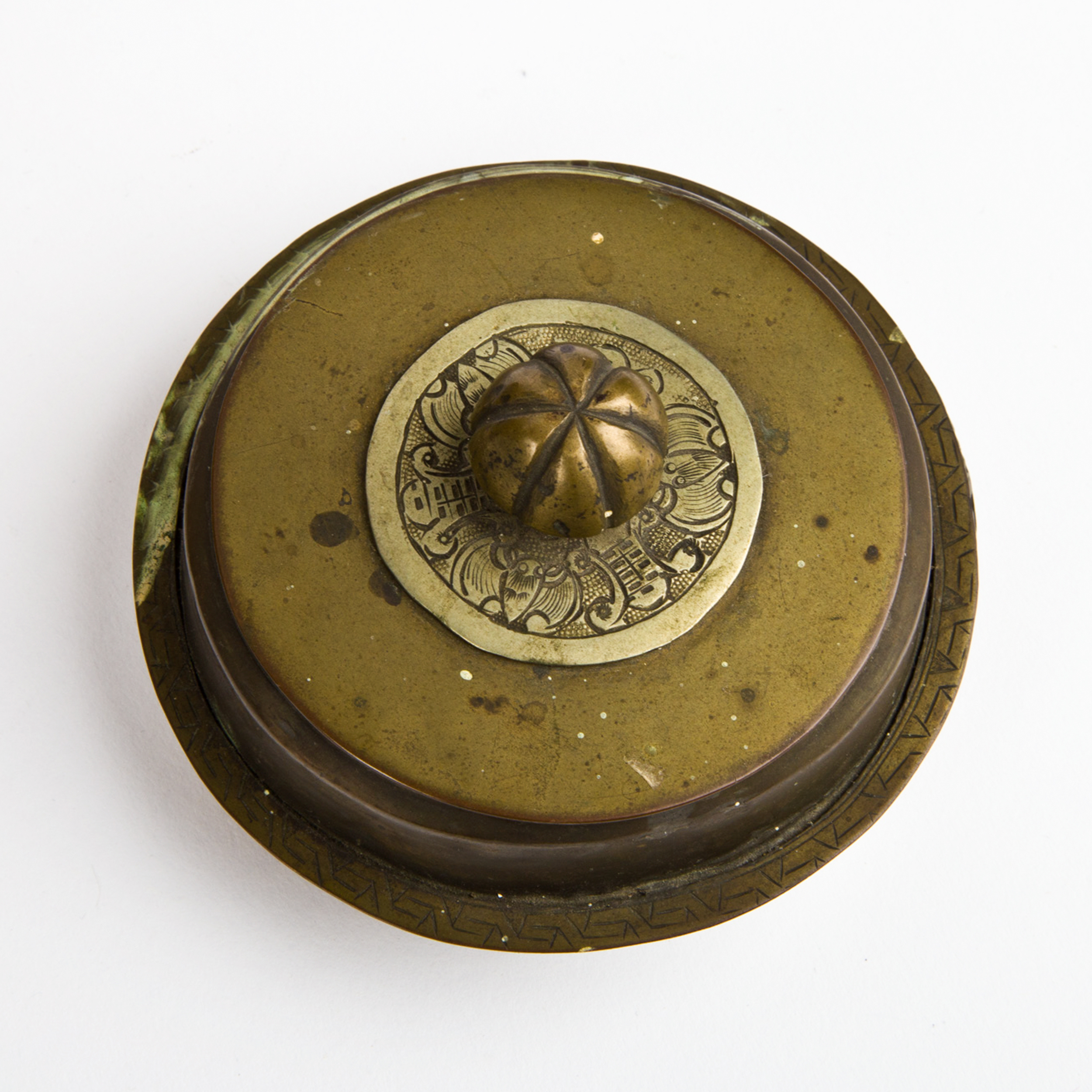 Antique Chinese Brass Teapot