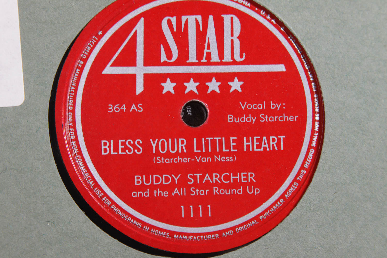 Faron Young, Bill Monroe and Other 78 rpm Records by King, Others