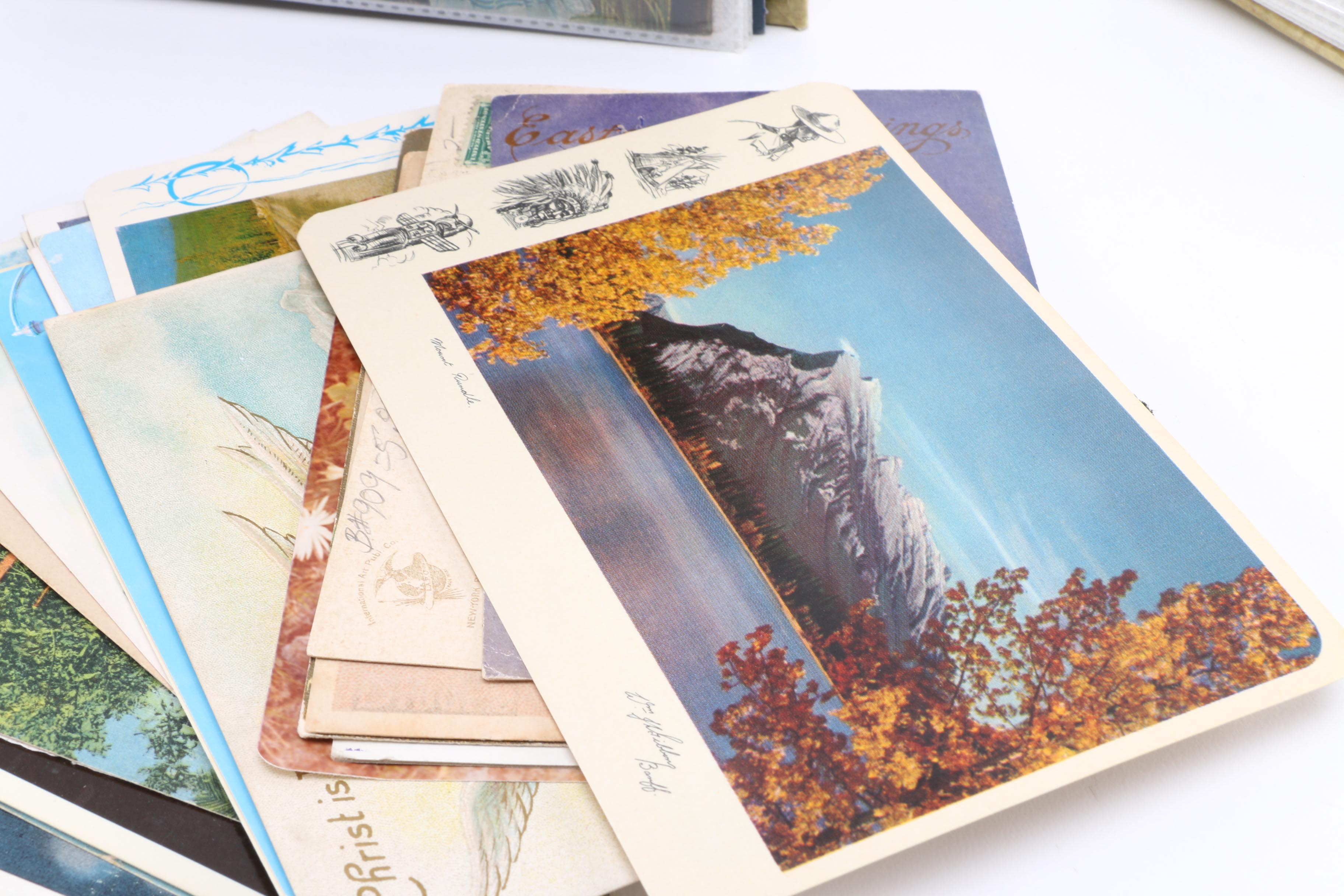 Collection of Antique and Vintage Postcards