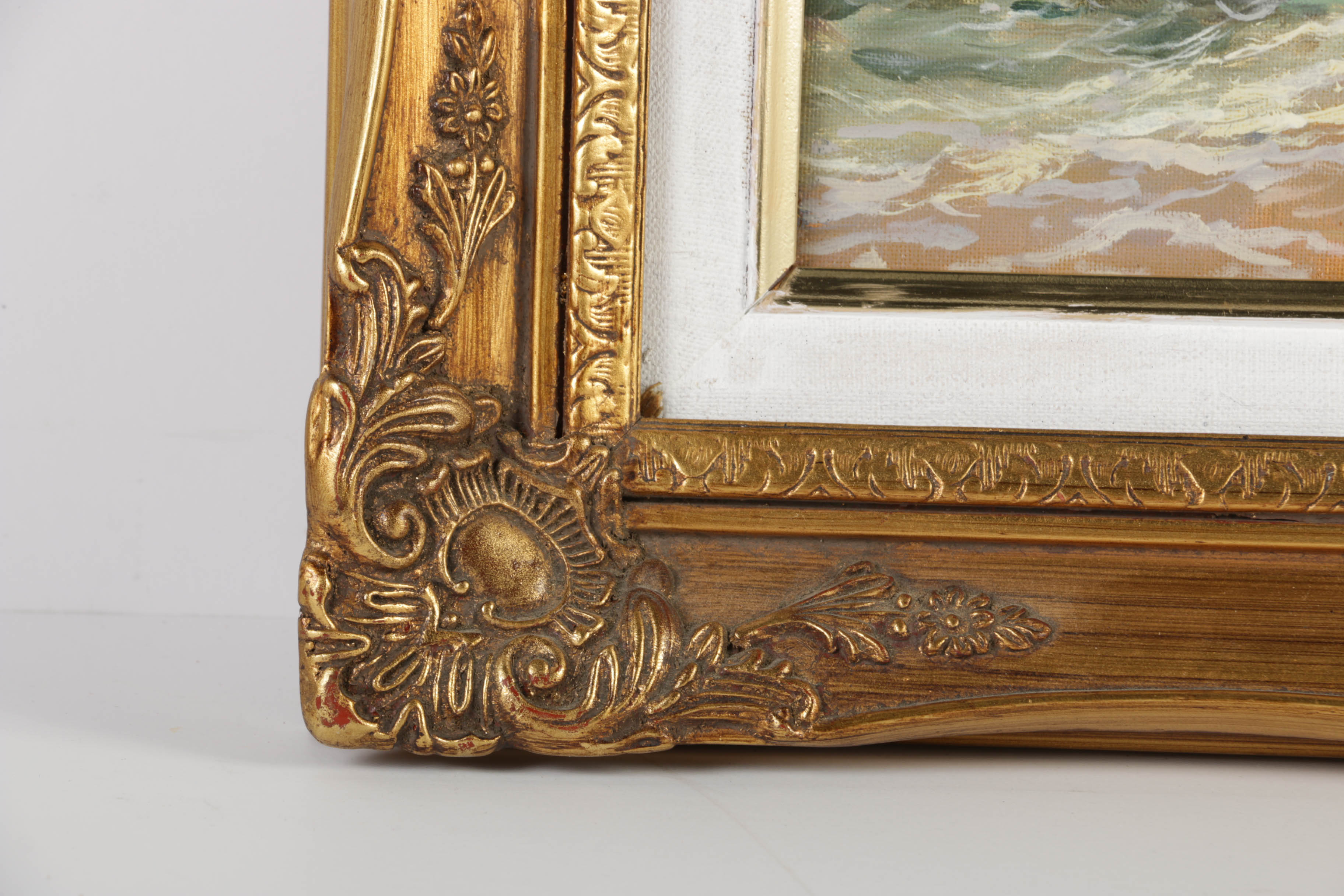 Guido Odierna Oil Painting on Canvas Seascape