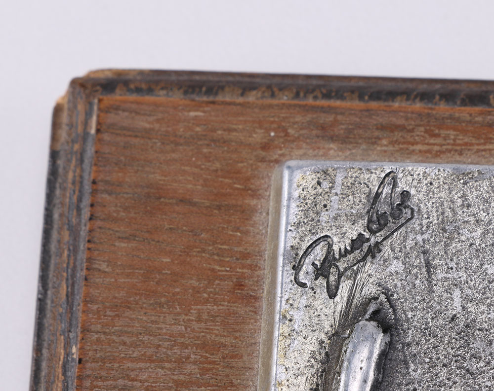 Duck Themed Pewter Ashtrays and Cigarette Case