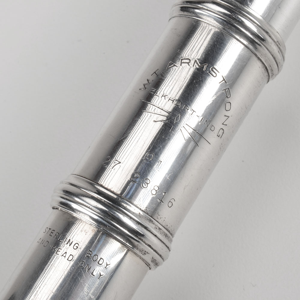 W. T. Armstrong Sterling Silver Model 91 Flute