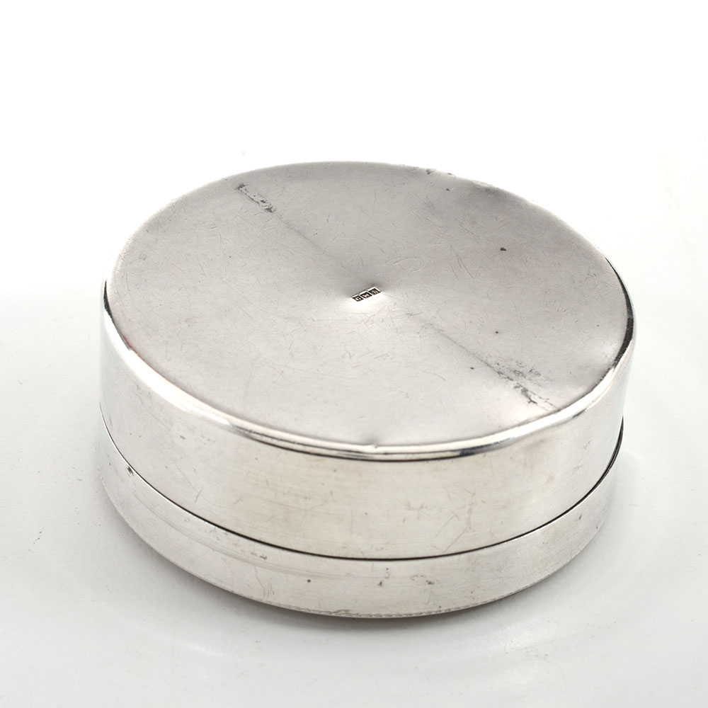 Egyptian 900 Silver Powder Box