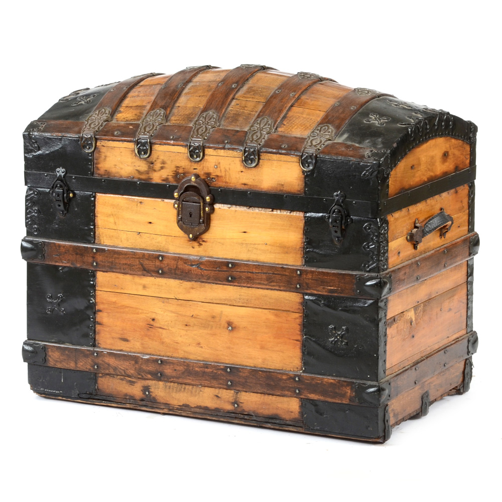 Antique Dome-Top Chest