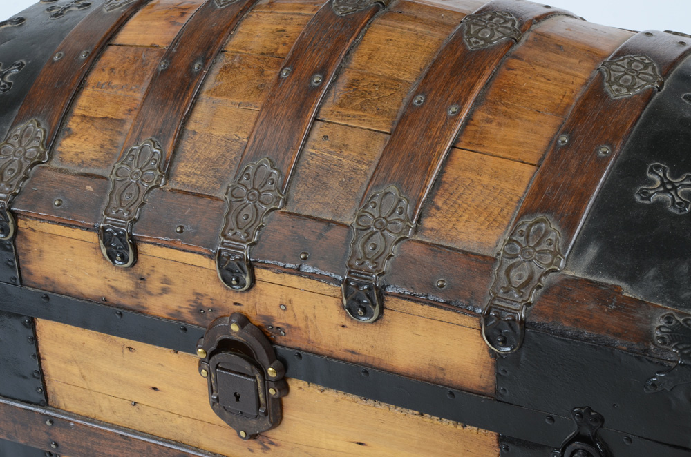 Antique Dome-Top Chest