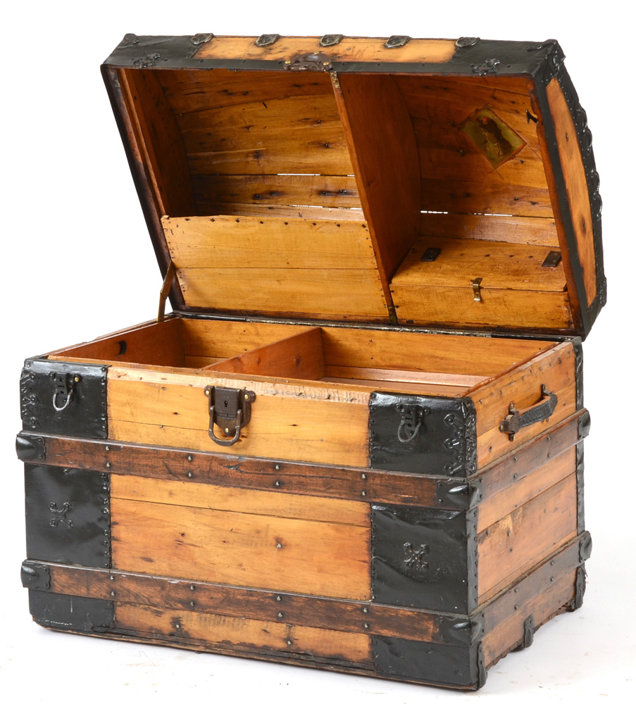 Antique Dome-Top Chest