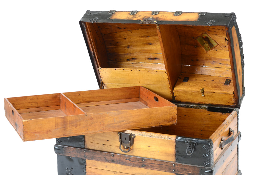 Antique Dome-Top Chest