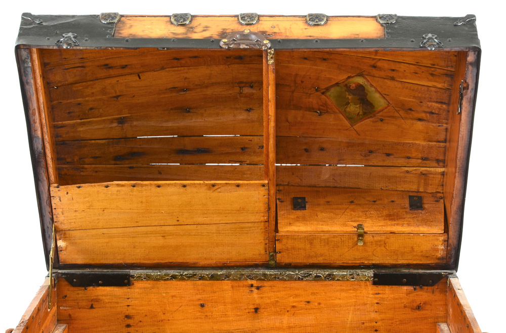 Antique Dome-Top Chest