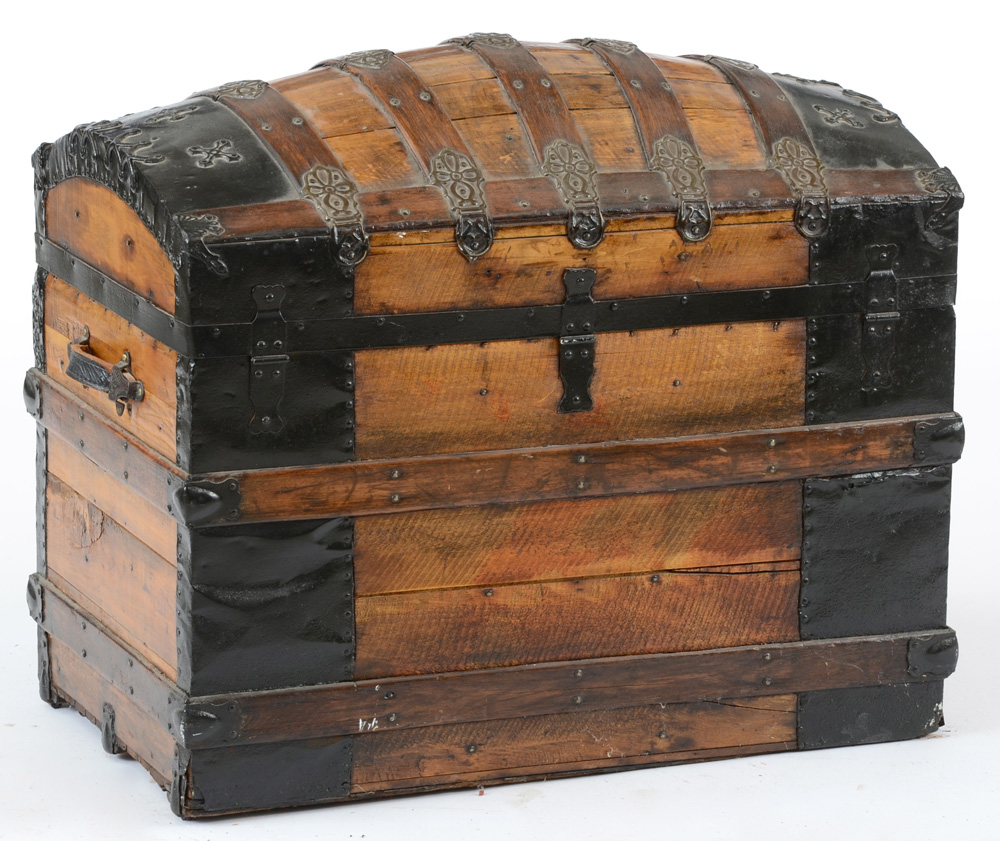 Antique Dome-Top Chest