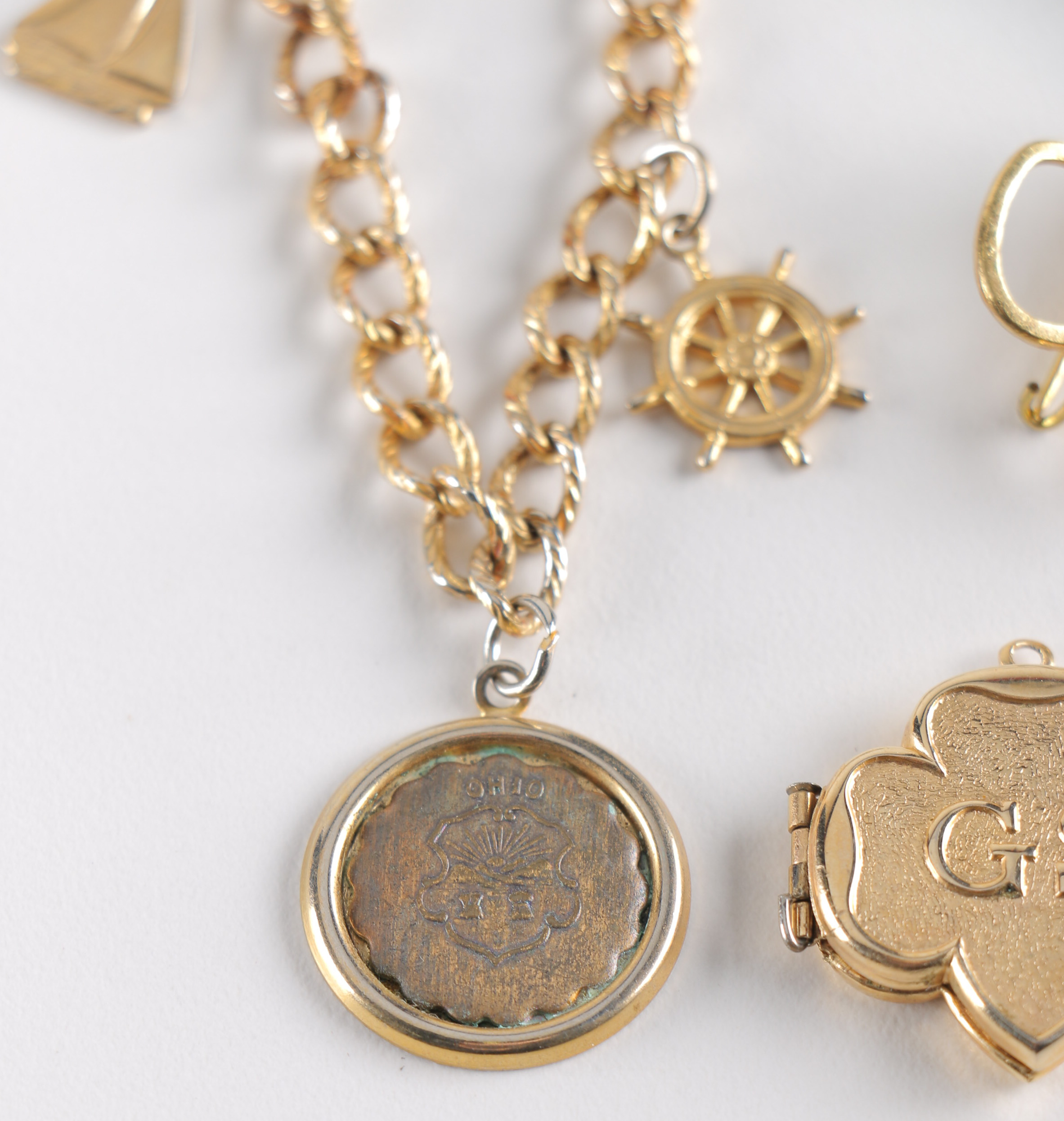 Gold Tone Costume Jewelry Including Monet