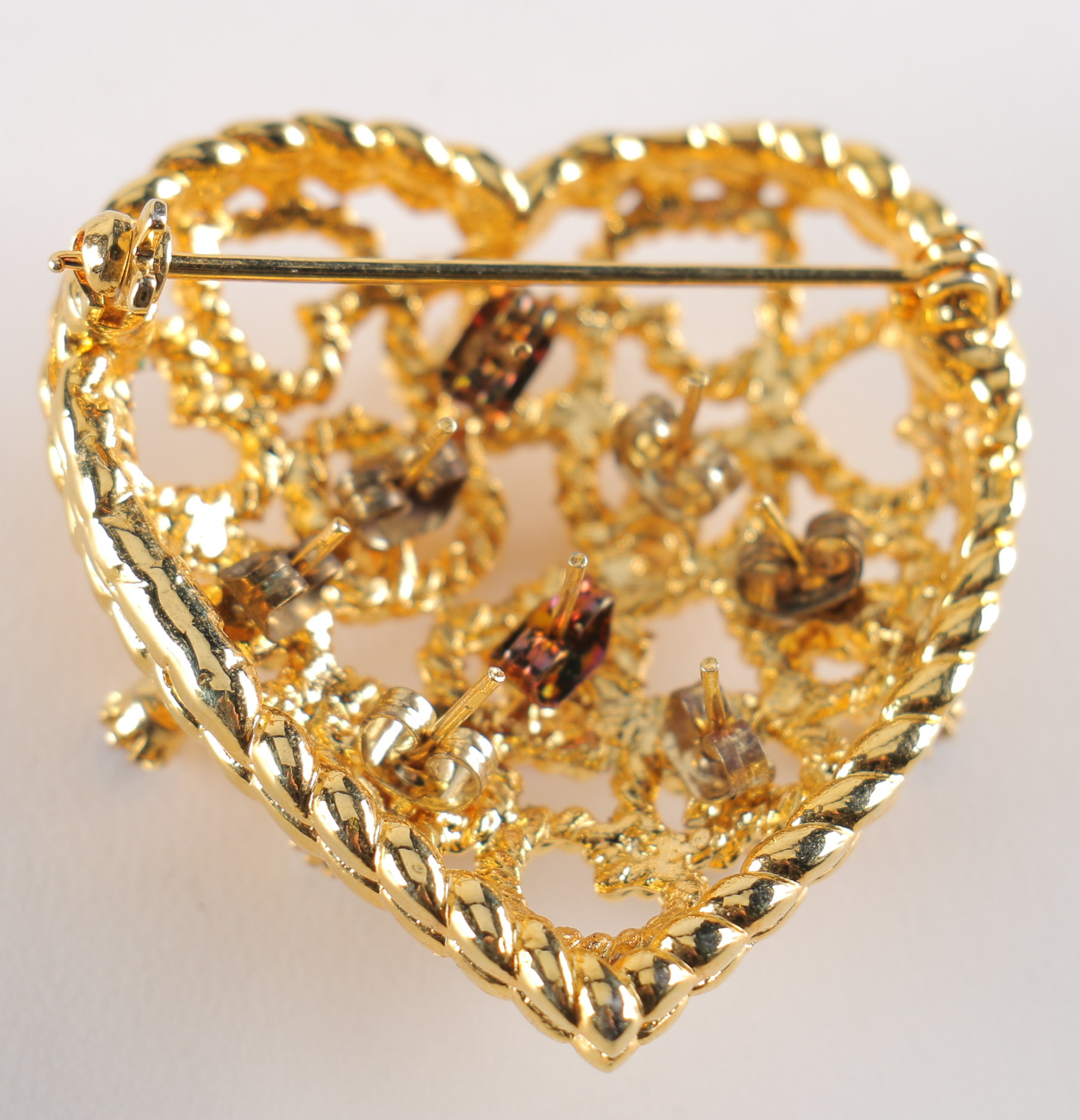 Gold Tone Costume Jewelry Including Monet