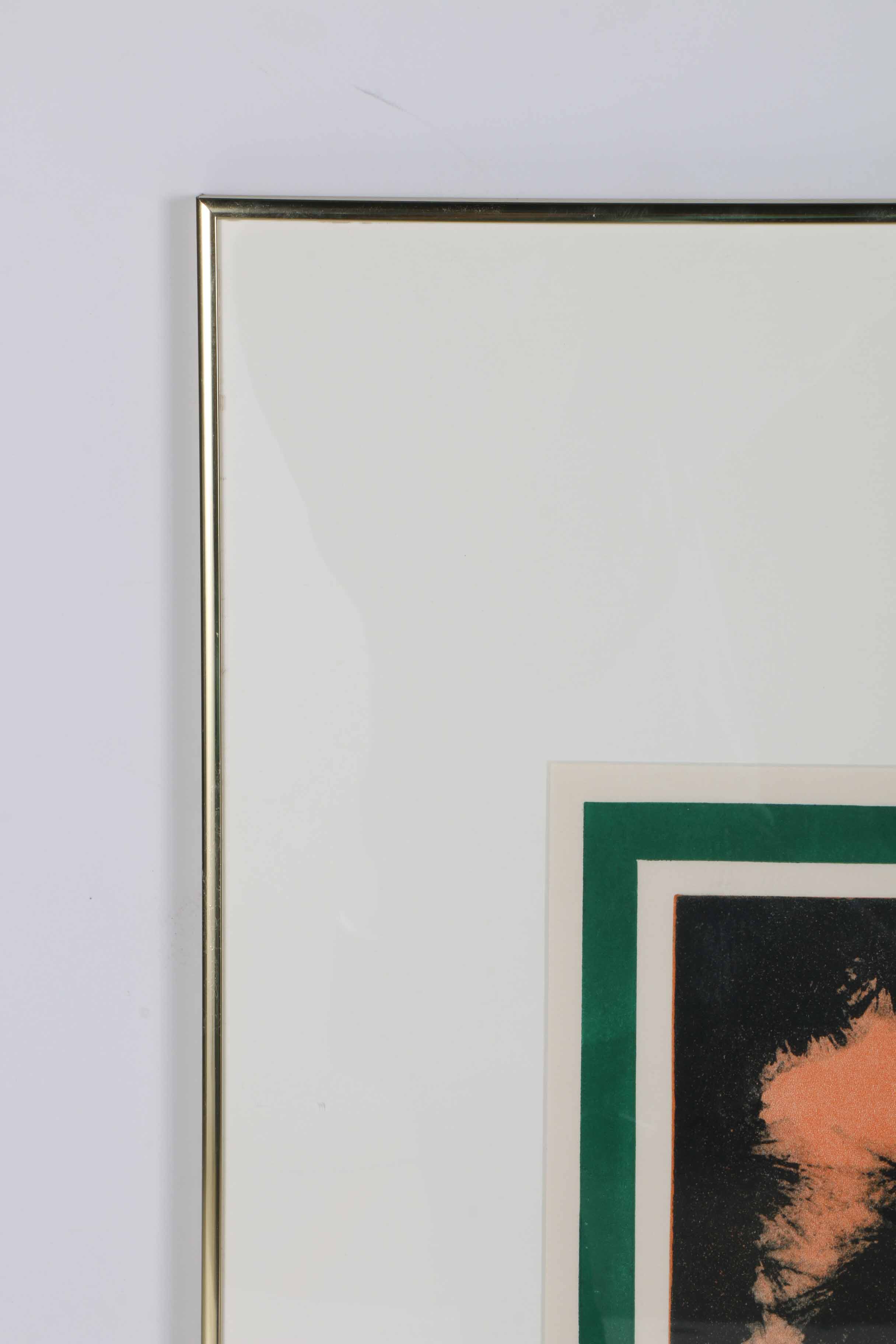 Limited Edition M. Feinberg Aquatint "Rhodes Landscape I"