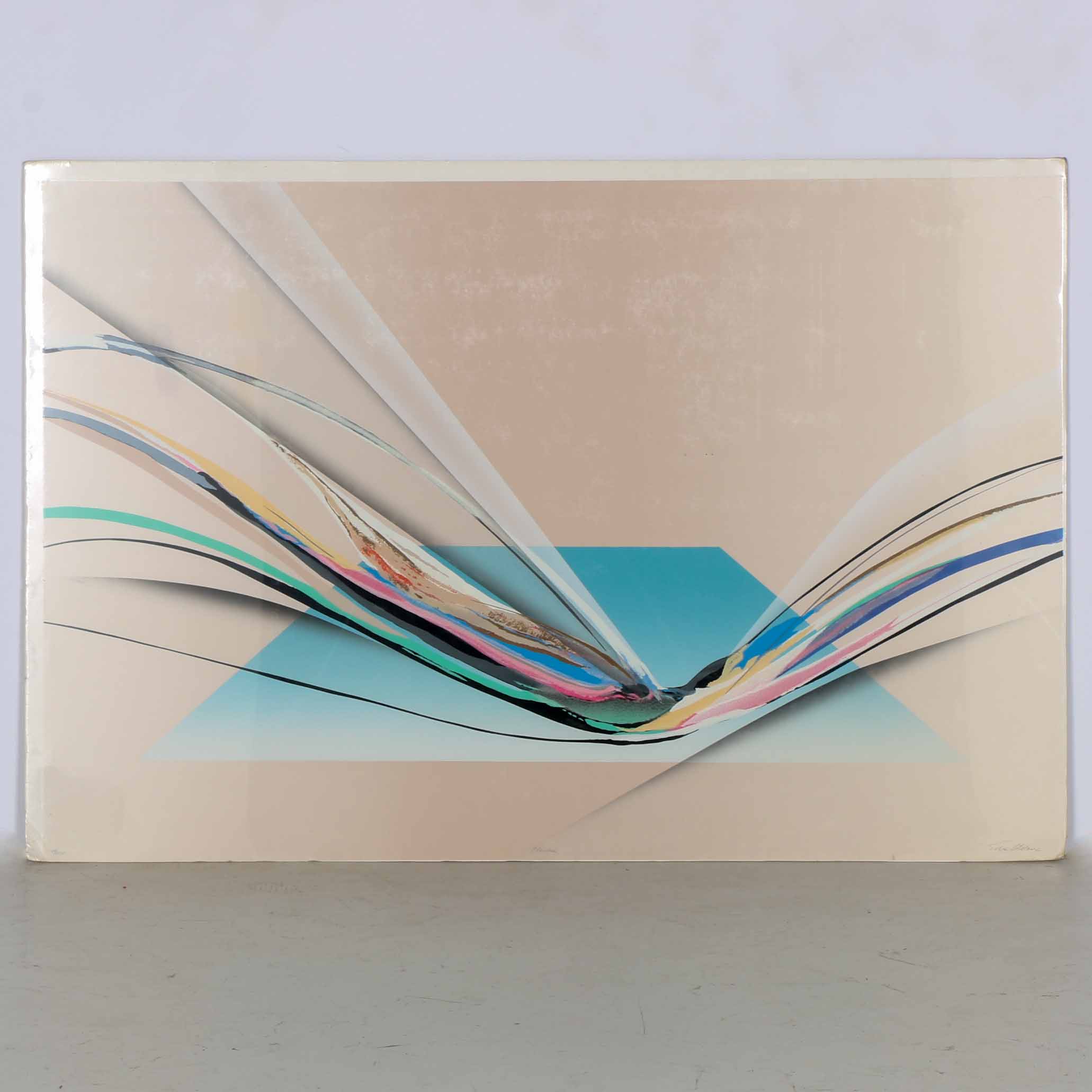 E. Alvarez Signed Limited Edition Serigraph on Paper "Claudia"